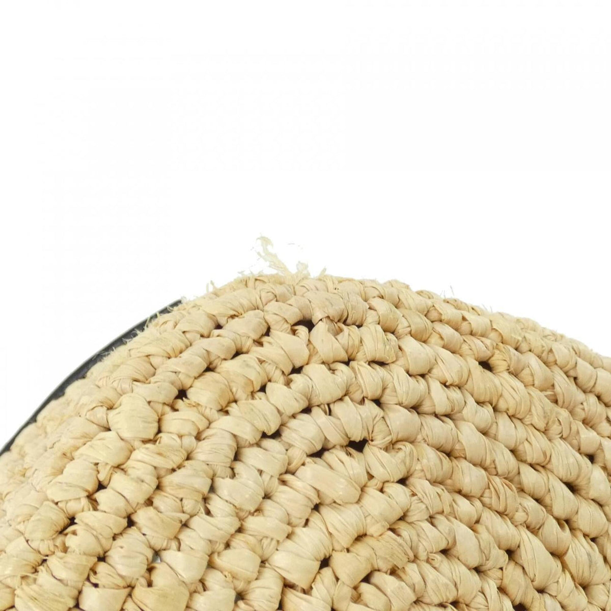 Loewe Raffia Canvas Shoulder Bag (Pre-Owned)