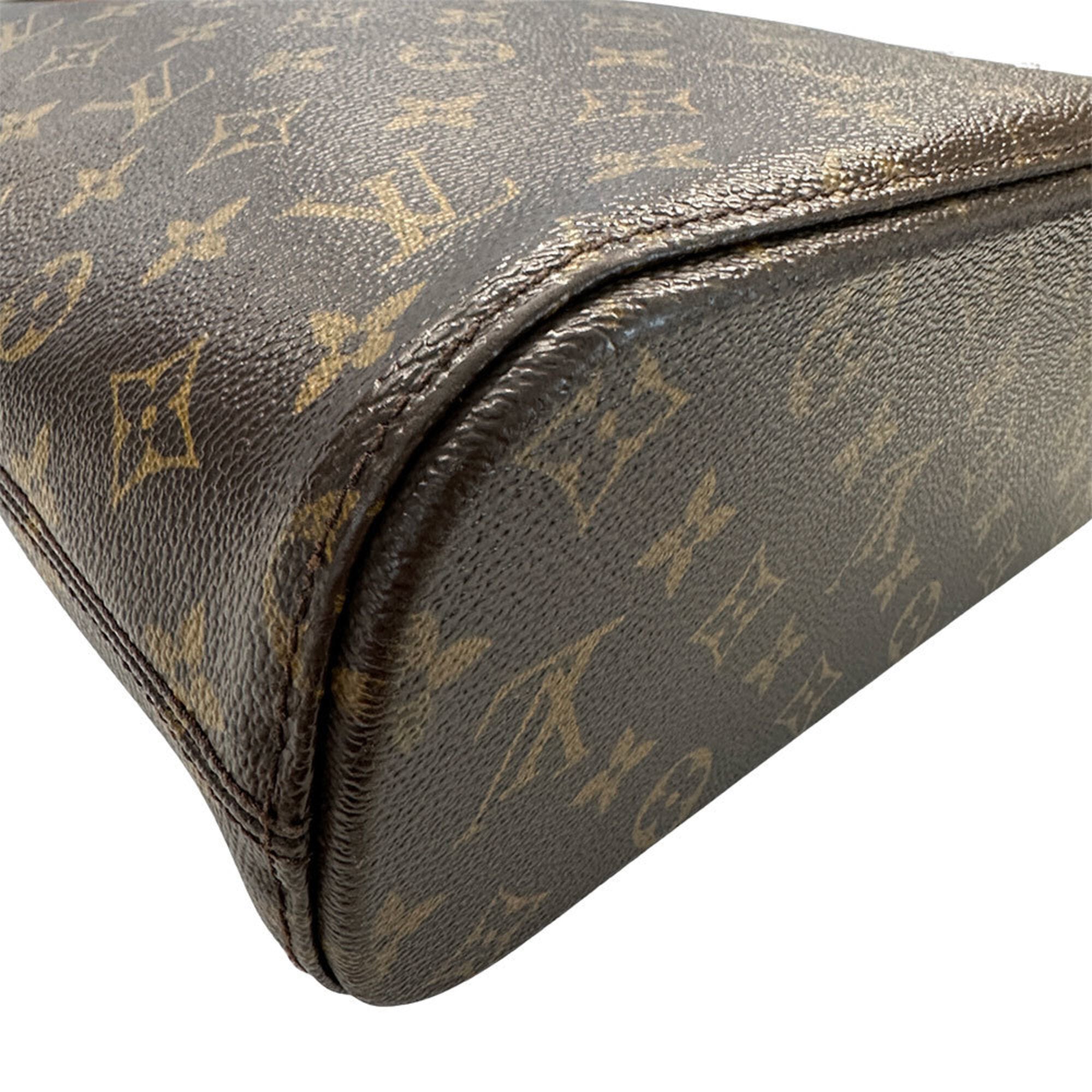 Louis Vuitton Brown Monogram Canvas Handbag Tote Bag (Pre-Owned)