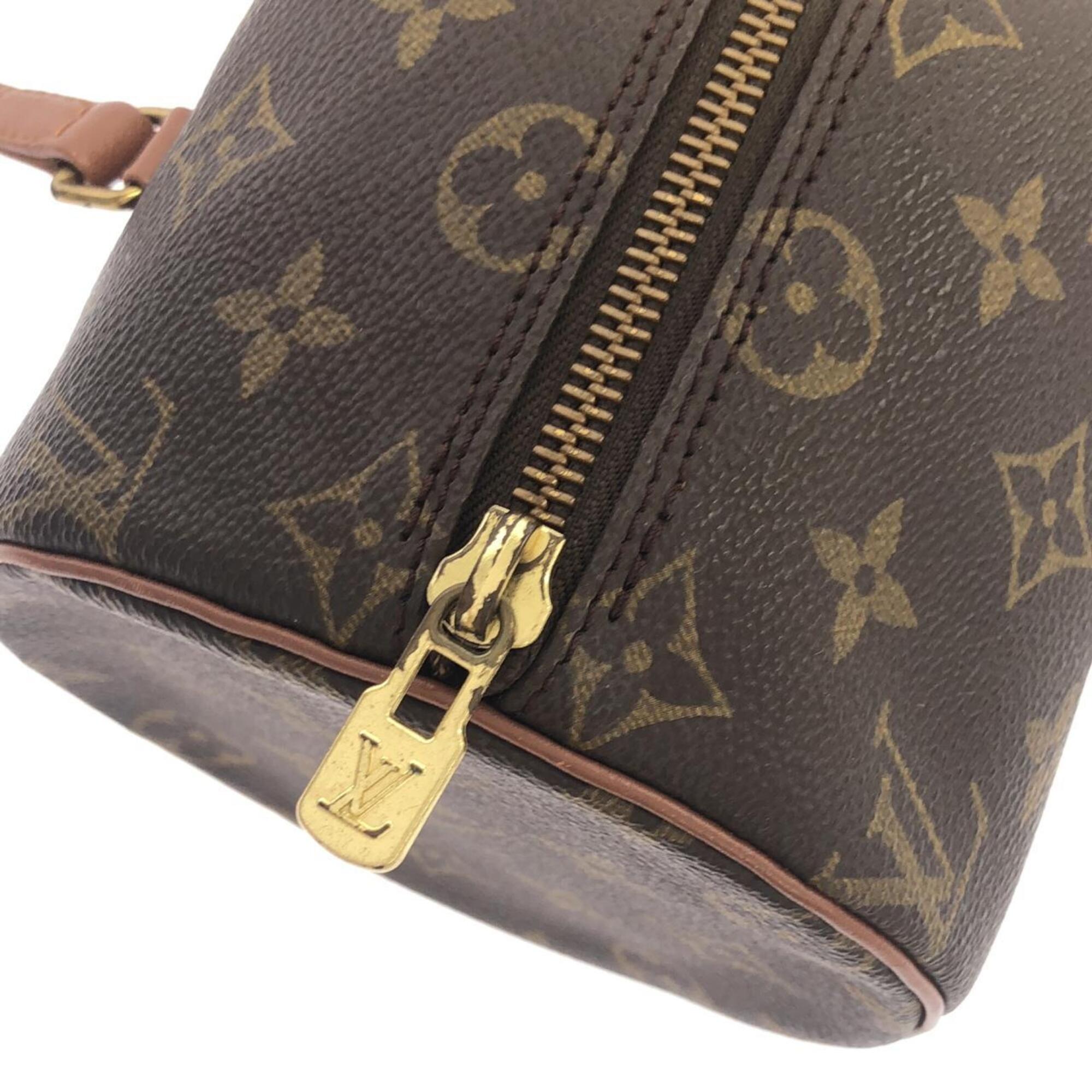 Louis Vuitton Marron Coated Canvas Handbag (Pre-Owned)