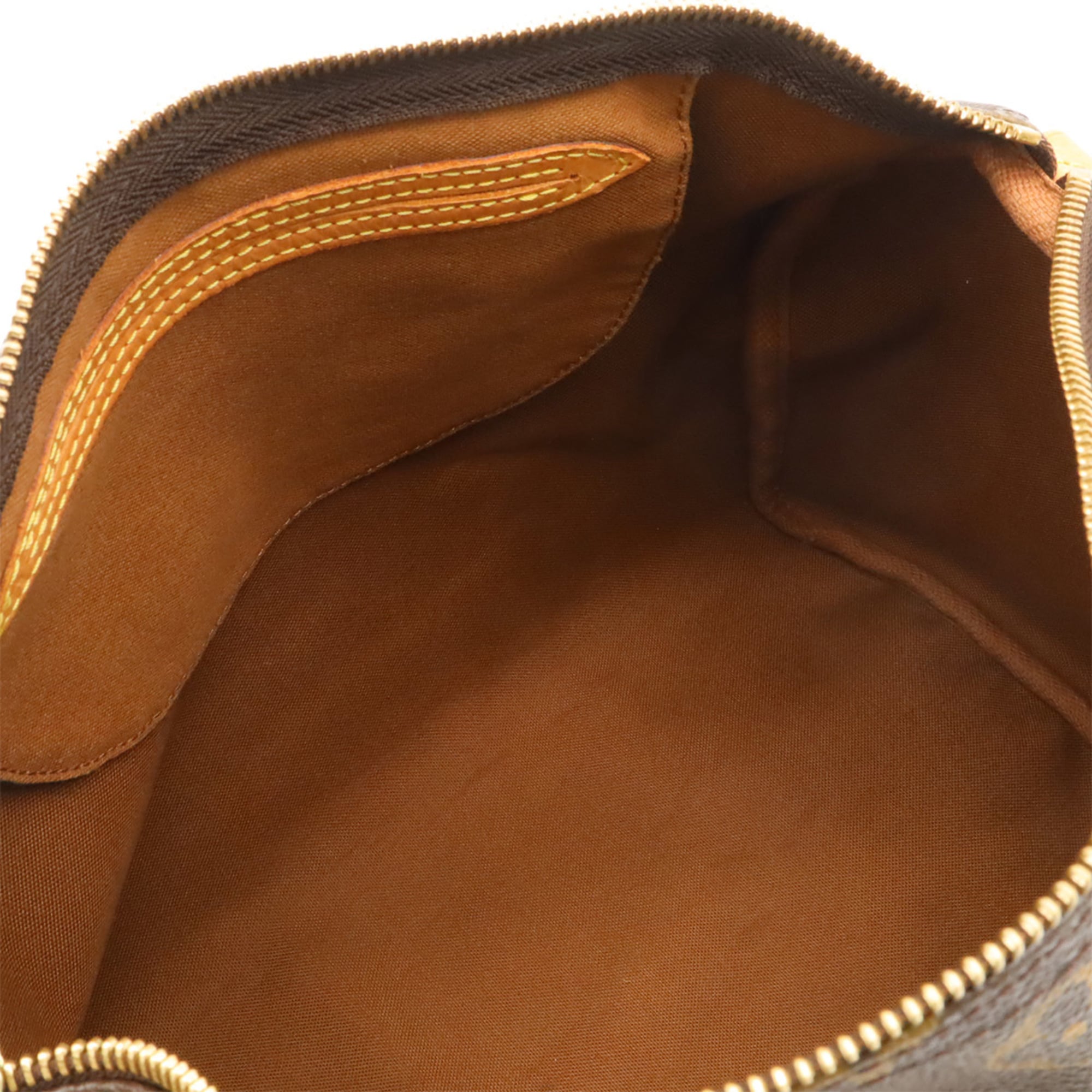 Louis Vuitton Brown Monogram Canvas Pvc Coated Canvas Handbag (Pre-Owned)