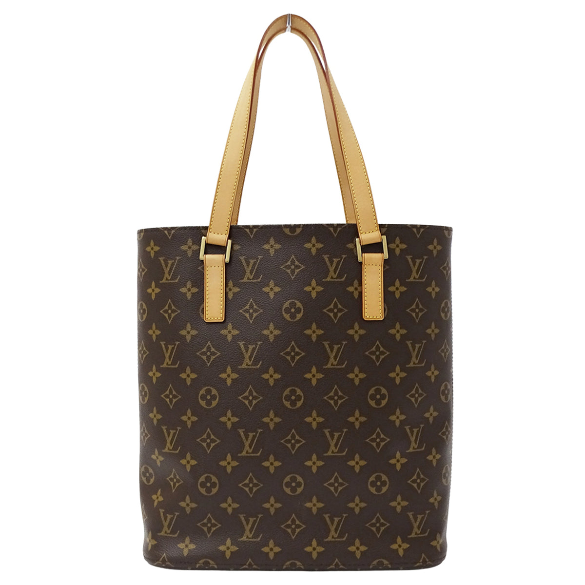 Louis Vuitton Brown Monogram Canvas Handbag Tote Bag (Pre-Owned)