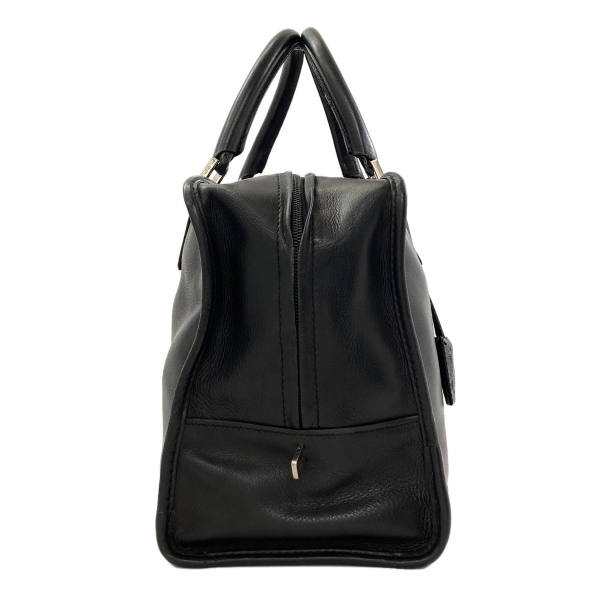 Loewe Black Leather Handbag (Pre-Owned)