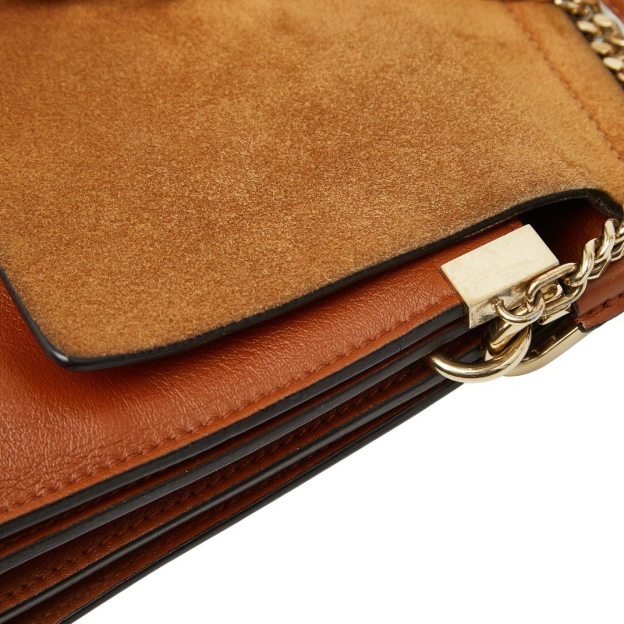 Chloé Brown Suede Leather Shoulder Bag (Pre-Owned)
