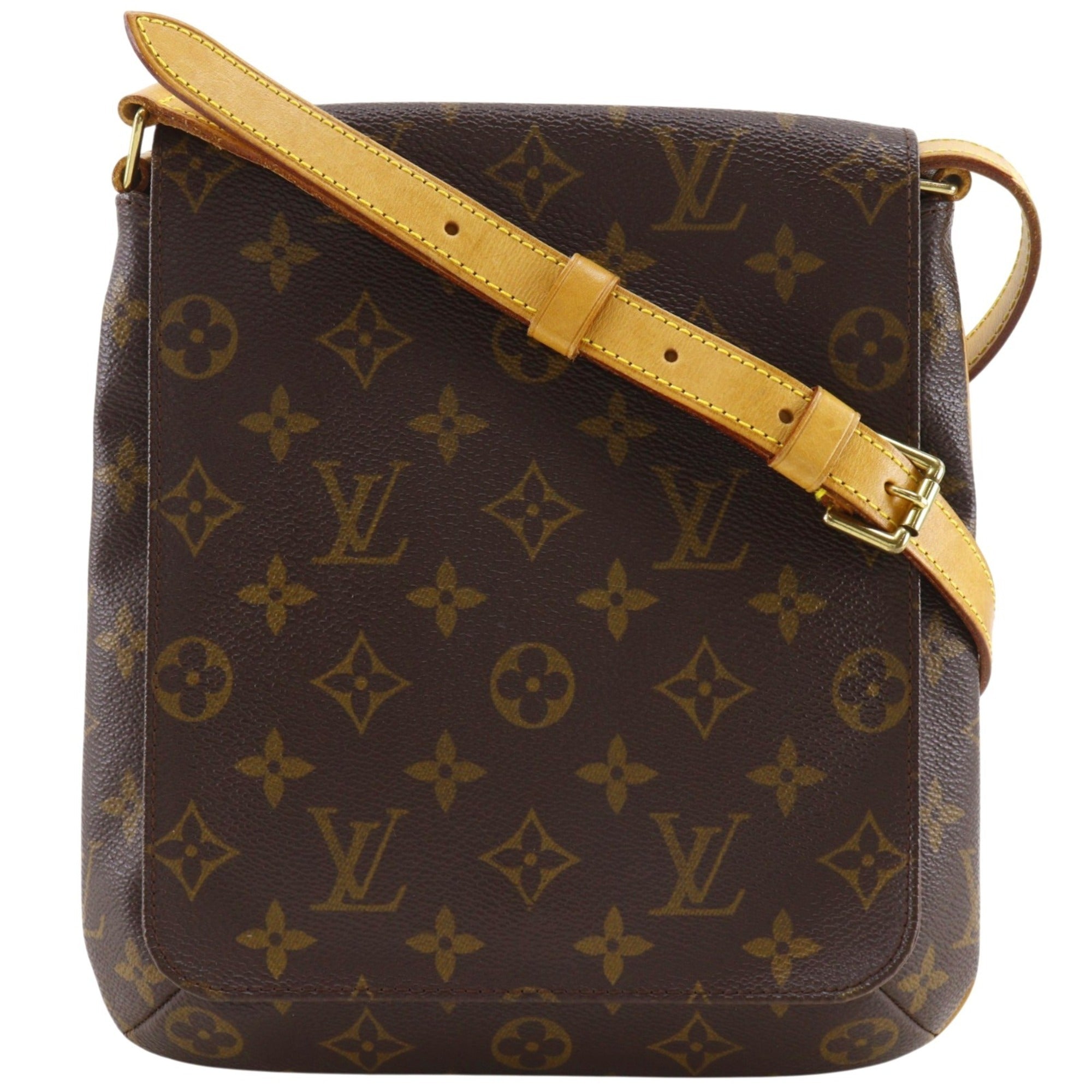 Louis Vuitton Brown Monogram Shoulder Bag (Pre-Owned)