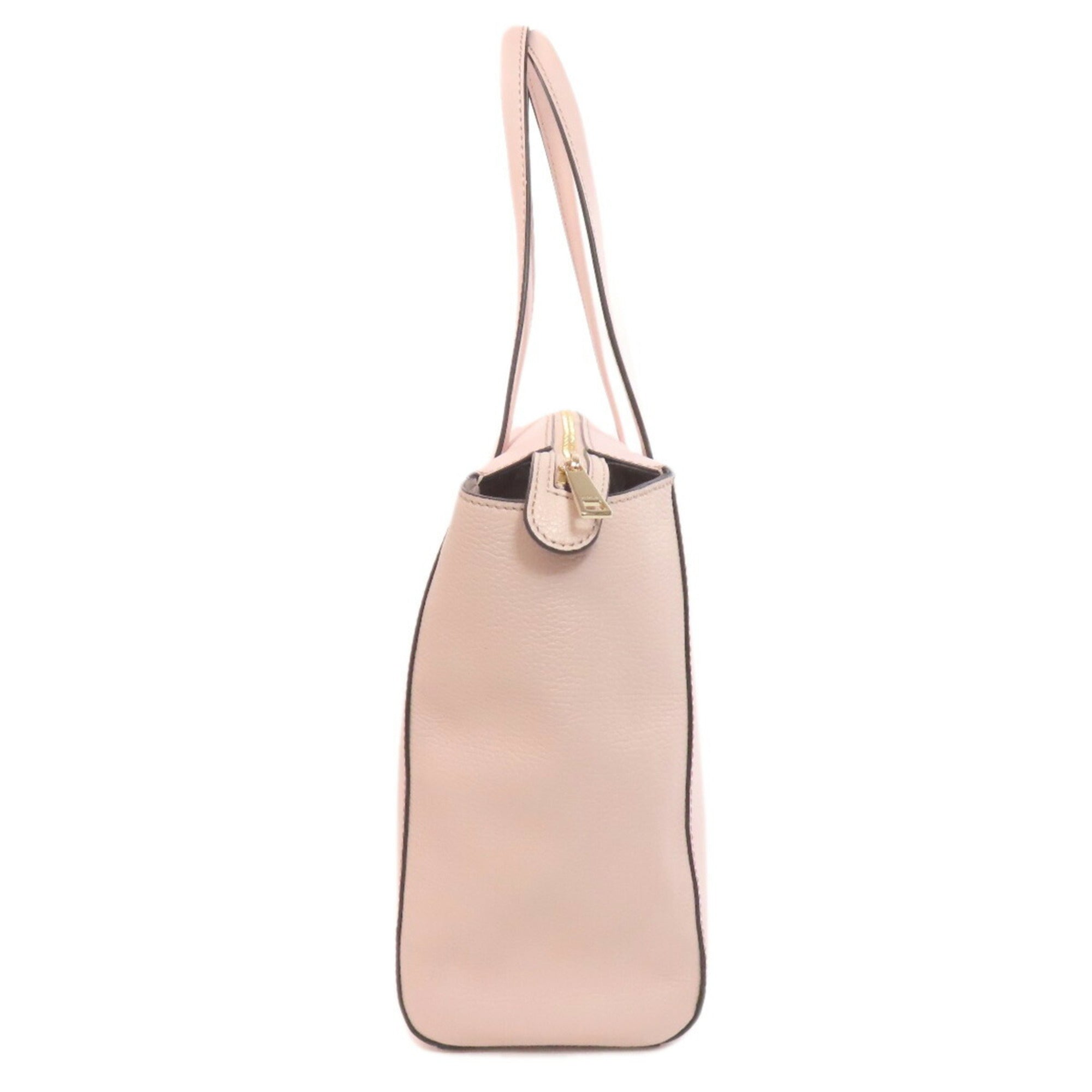 Furla Pink Leather Tote Bag (Pre-Owned)