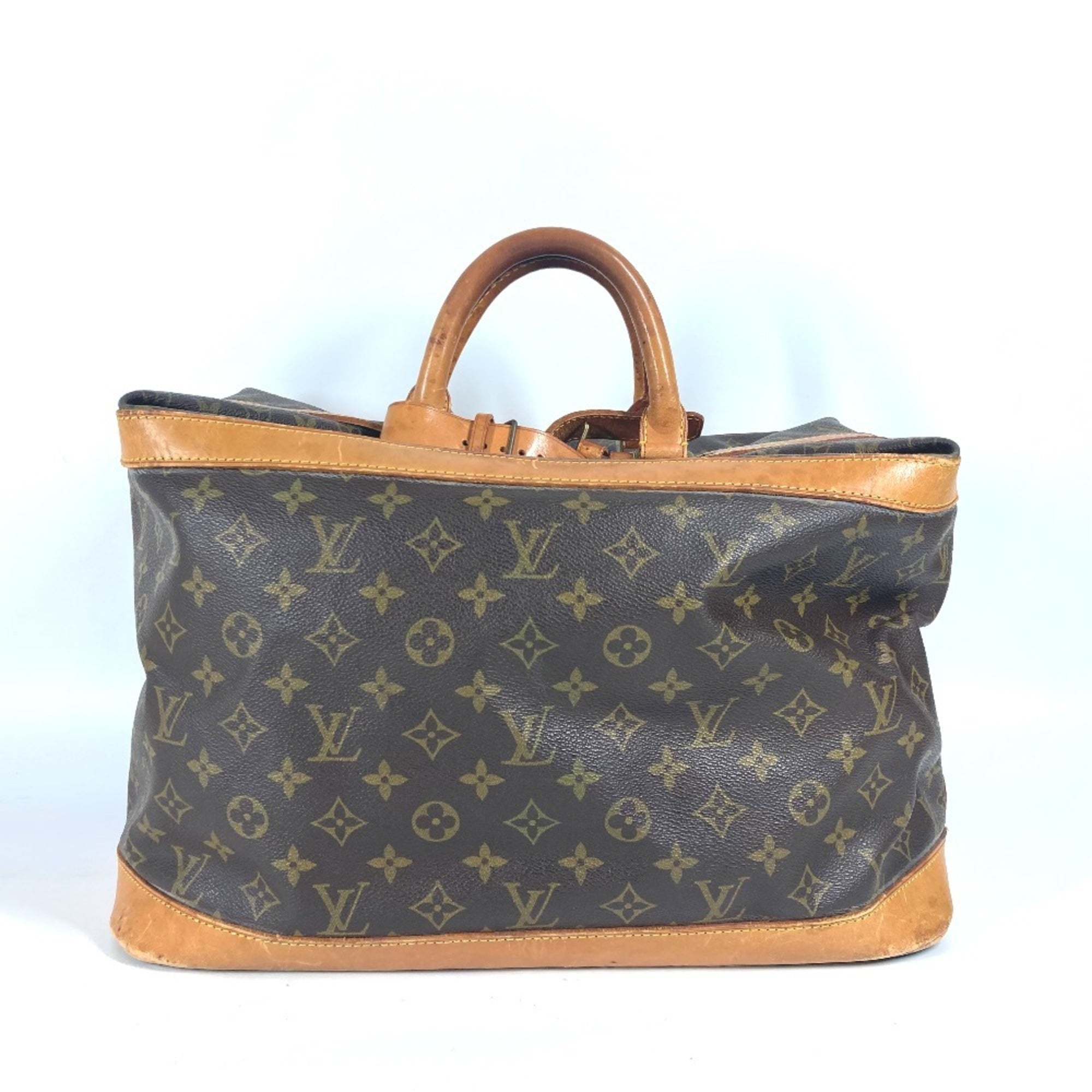 Louis Vuitton Brown Monogram Boston Bag Handbag (Pre-Owned)