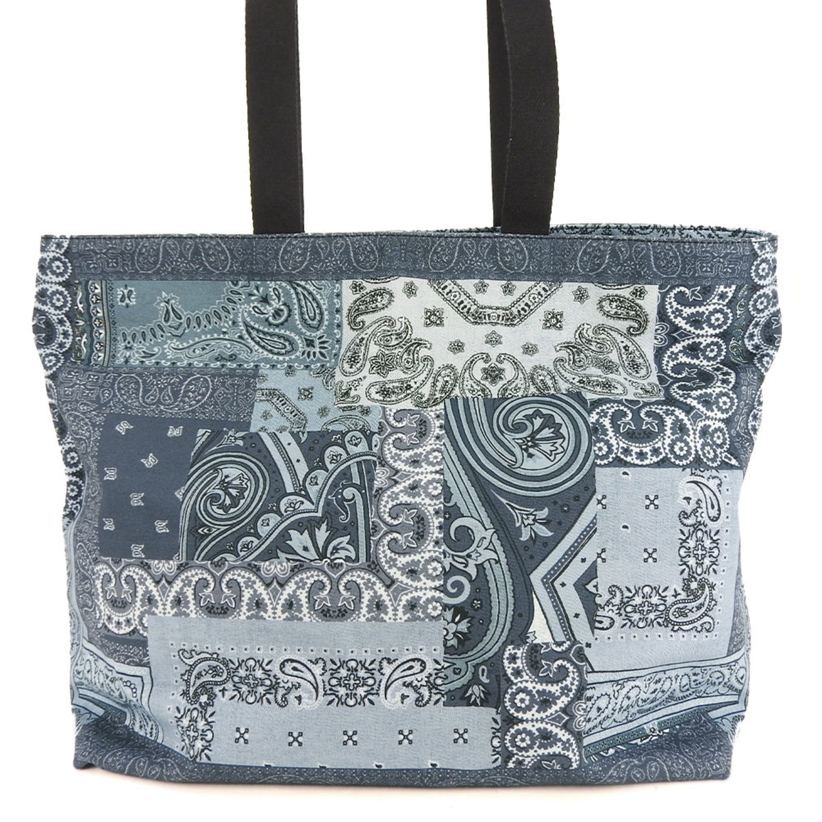 Etro Blue Cotton Tote Bag (Pre-Owned)