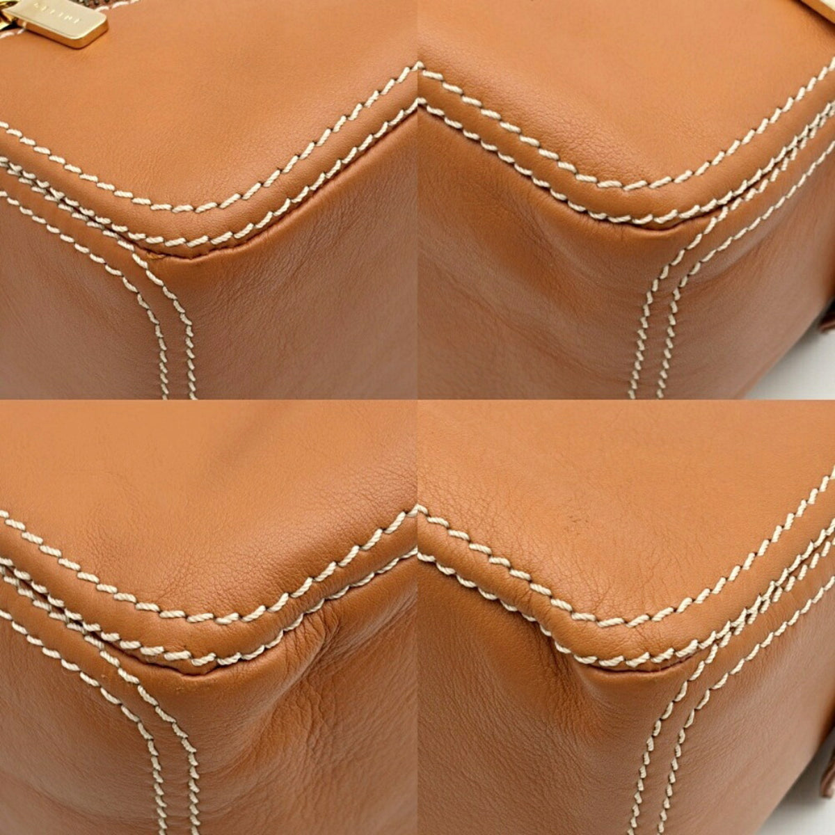 Celine Brown Camel Leather Handbag (Pre-Owned)