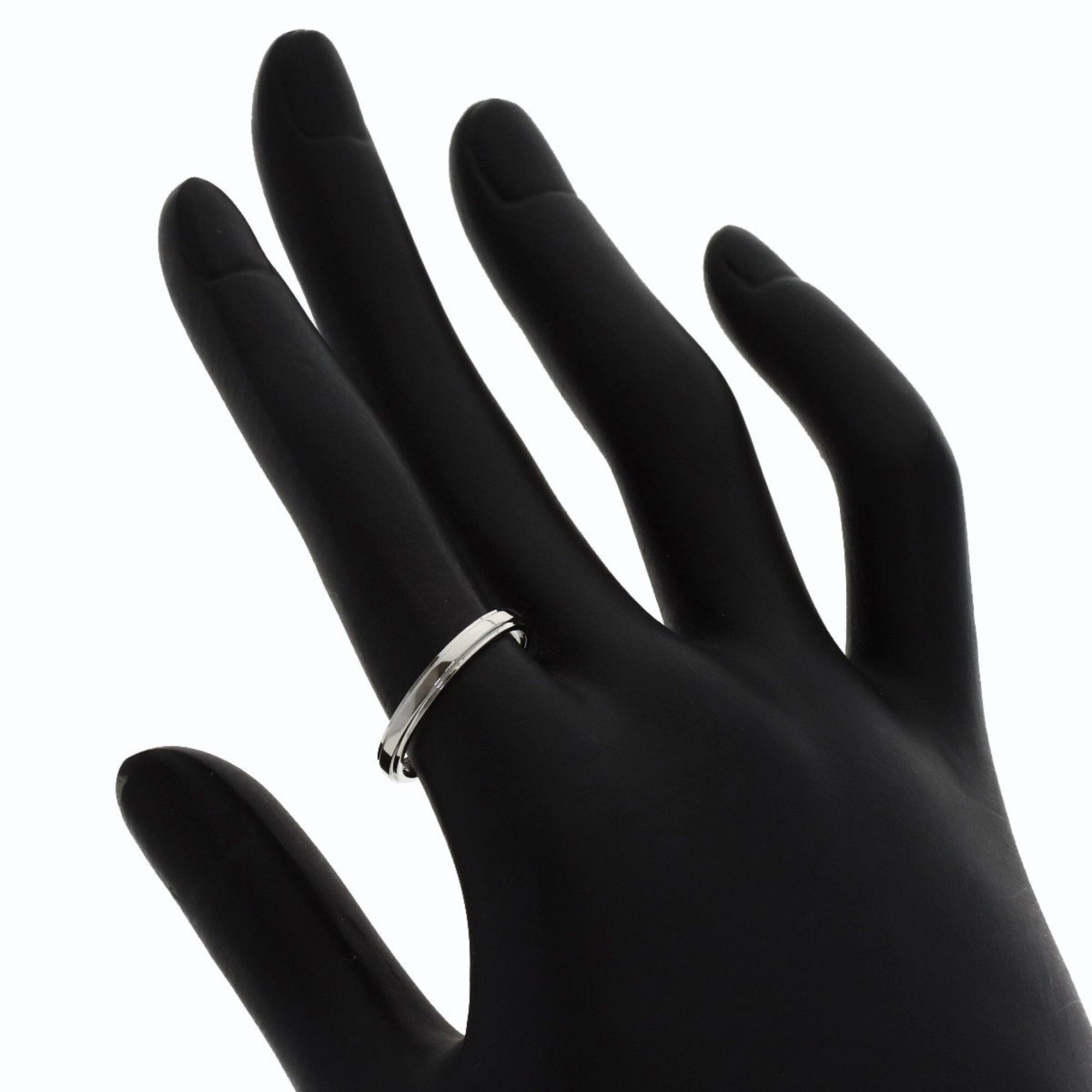 Cartier Platinum 950 Band Ring (Pre-Owned)