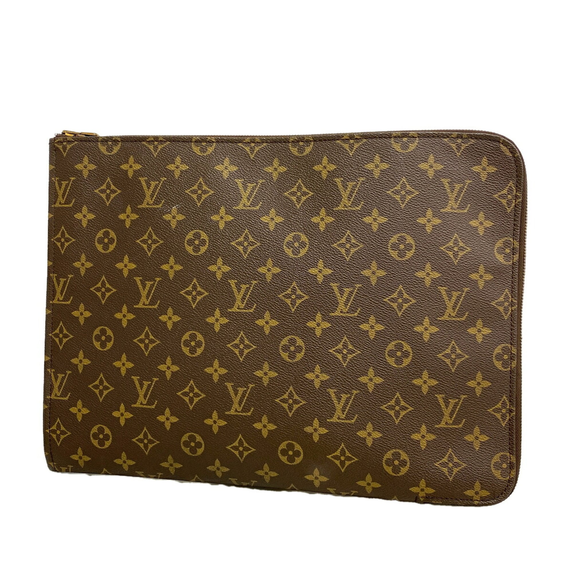 Louis Vuitton Brown Clutch Bag (Pre-Owned)