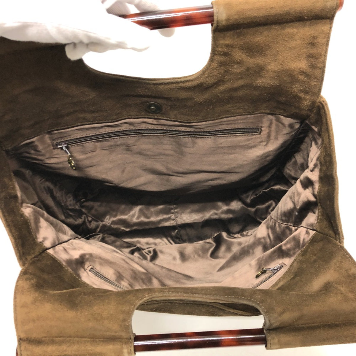 Chanel Brown Leather Tote Bag (Pre-Owned)