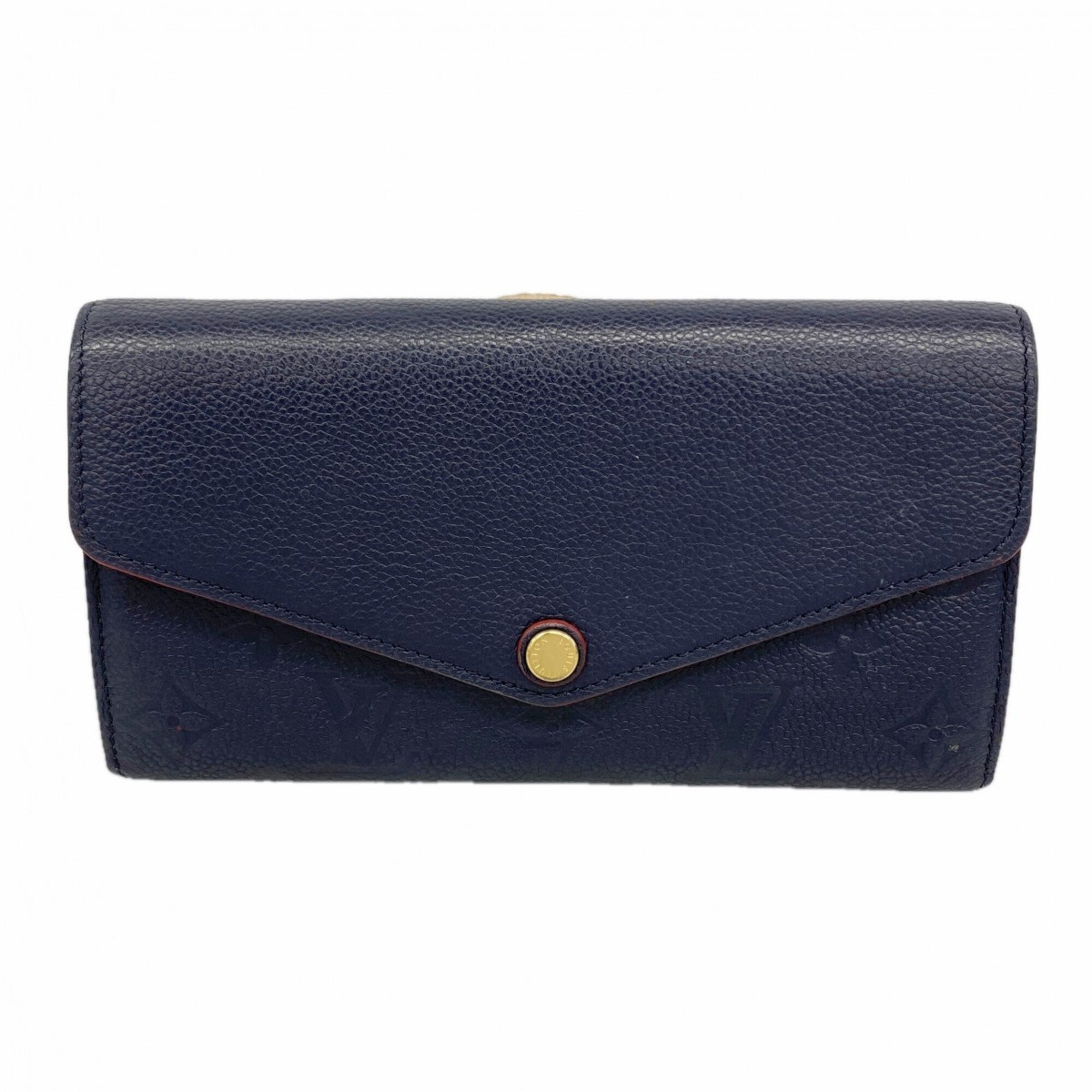 Louis Vuitton Marine Rouge Long Wallet (Bi-Fold) (Pre-Owned)