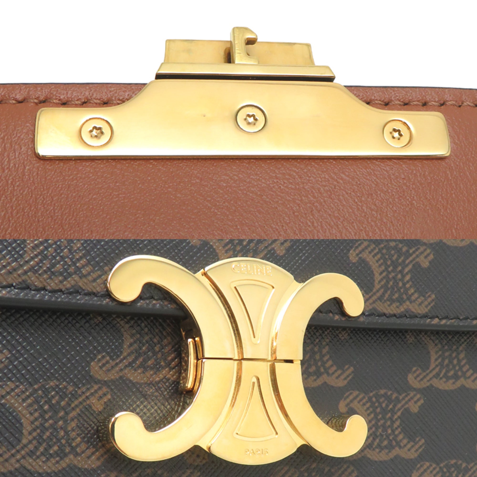 Celine Brown Shoulder Bag (Pre-Owned)