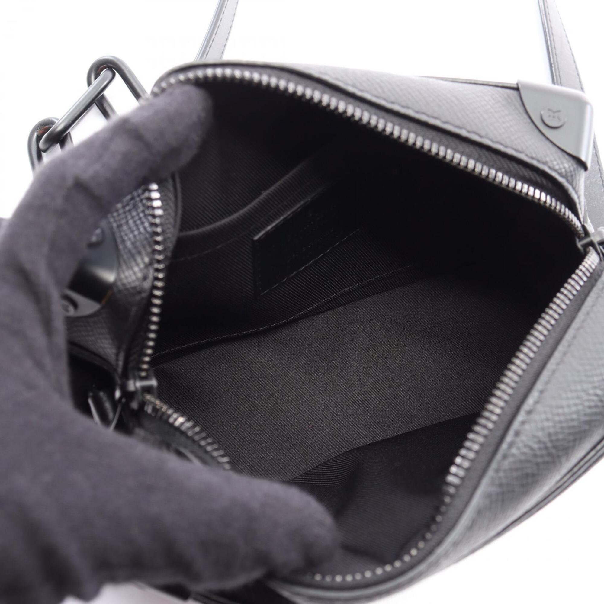 Louis Vuitton Black Multi-Color Leather Handbag Shoulder Bag (Pre-Owned)