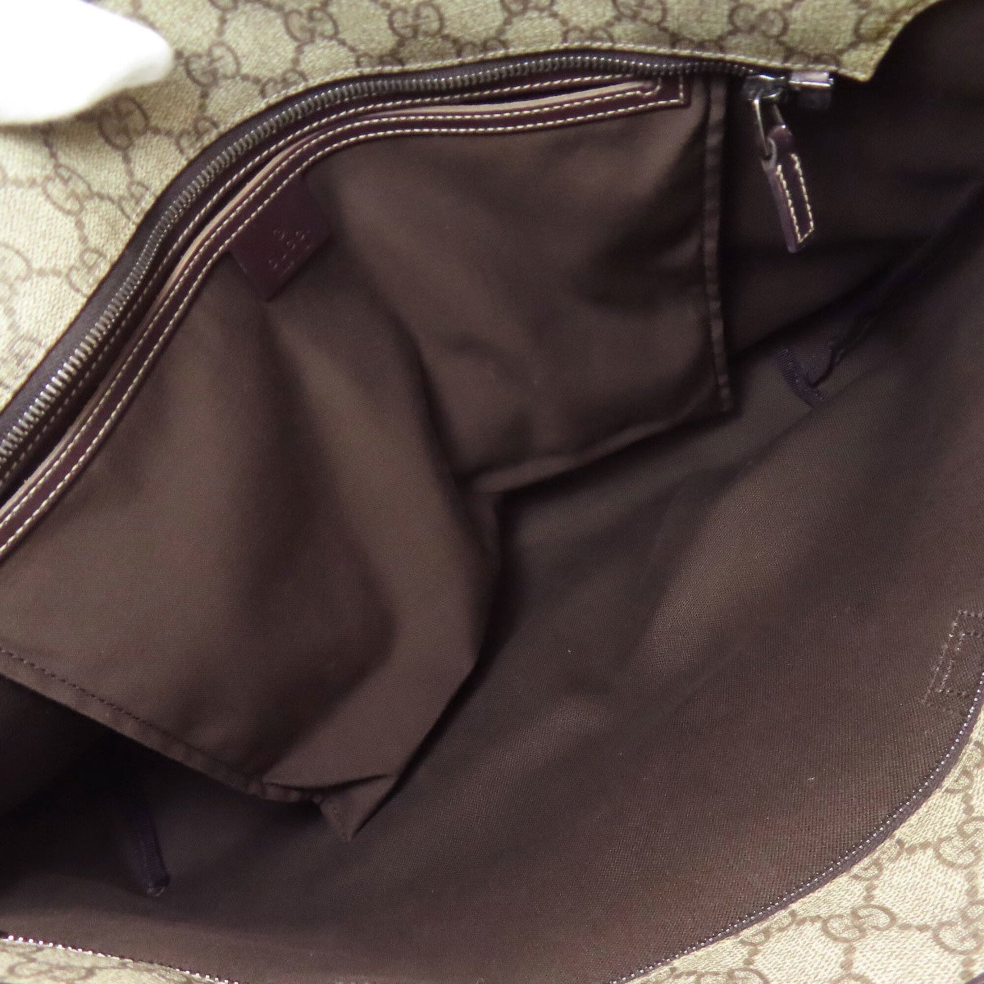 Gucci Brown Pvc Tote Bag (Pre-Owned)