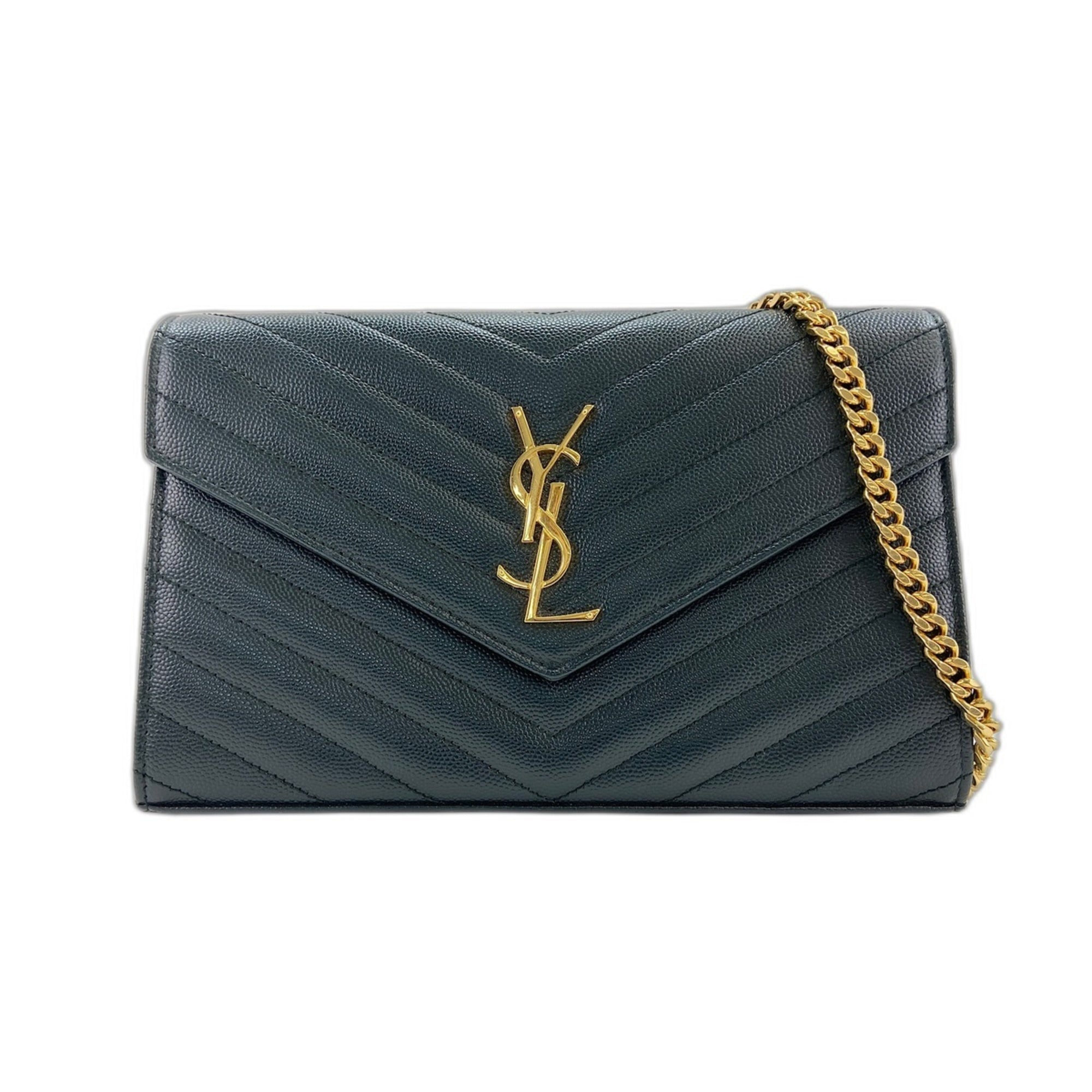 Yves Saint Laurent Gray Shoulder Bag (Pre-Owned)