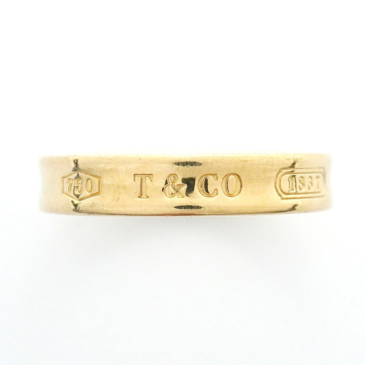 Tiffany Yellow Gold (18K) Band Ring (Pre-Owned)