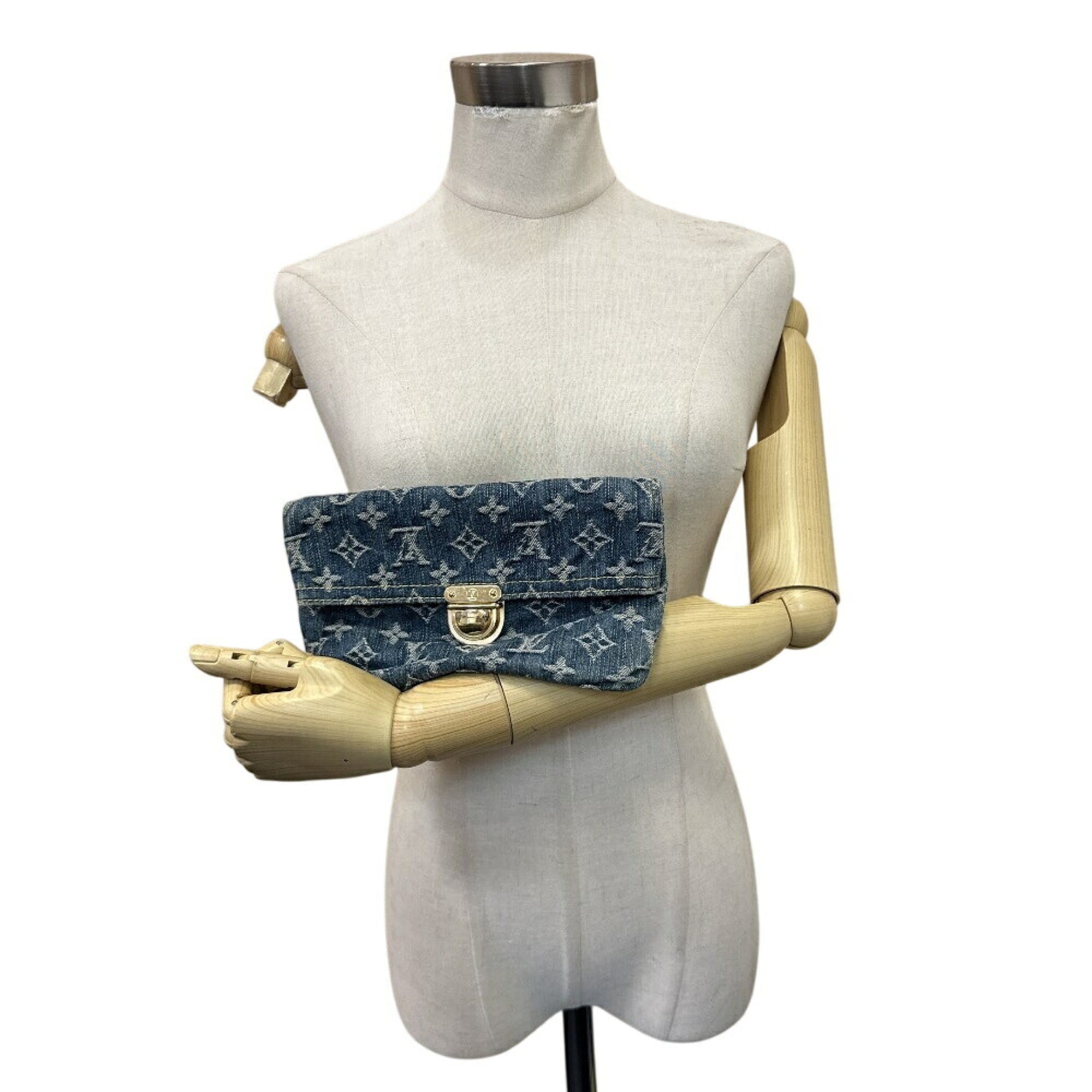 Louis Vuitton Blue Monogram Monogram Denim (Pre-Owned)