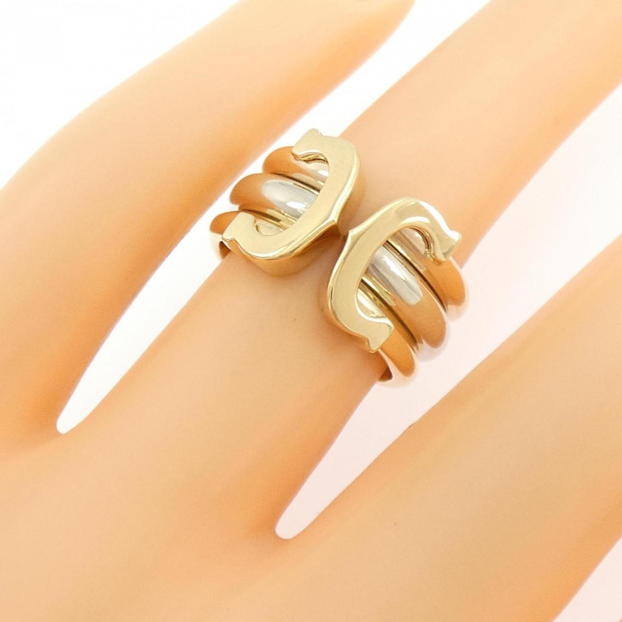 Cartier Pink Gold White Gold Yellow Gold Yellow Gold (18K) Pink Gold (18K) White Gold (18K) Band Ring (Pre-Owned)