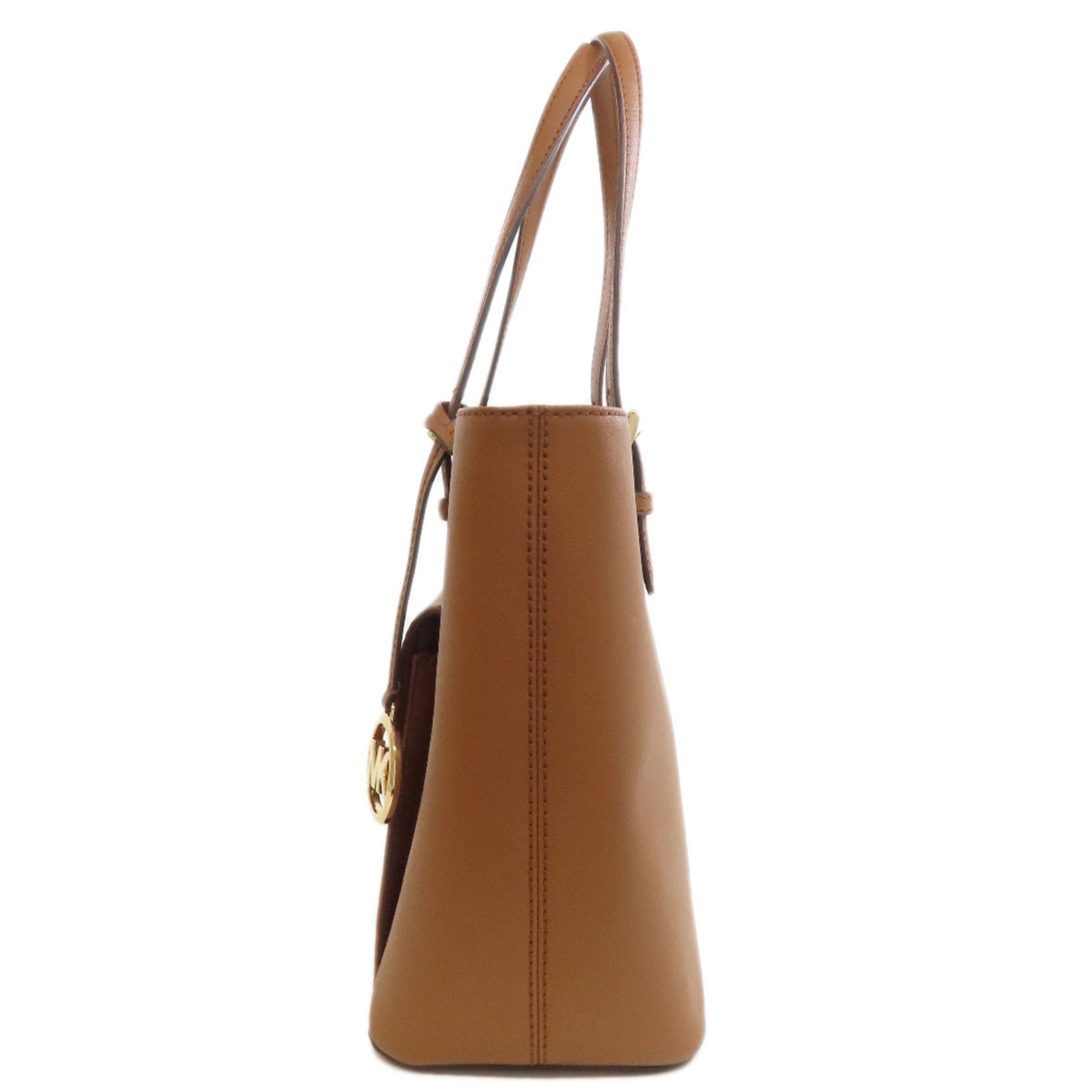 Michael Kors Brown Pvc Tote Bag (Pre-Owned)