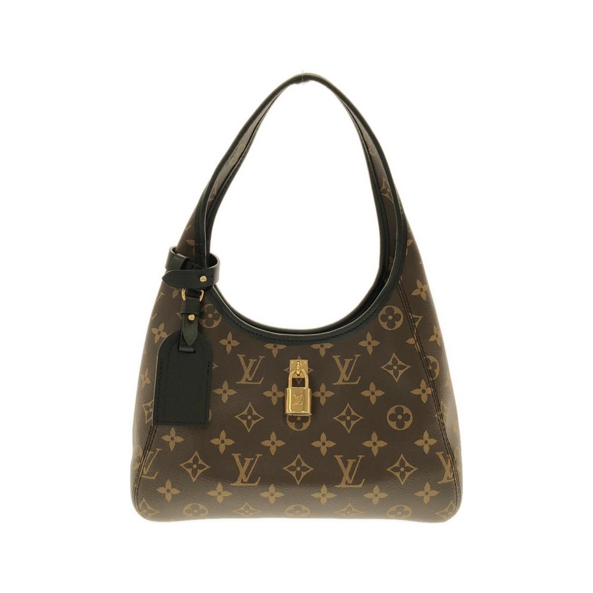 Louis Vuitton Black Marron Monogram Monogram Coated Canvas Shoulder Bag (Pre-Owned)