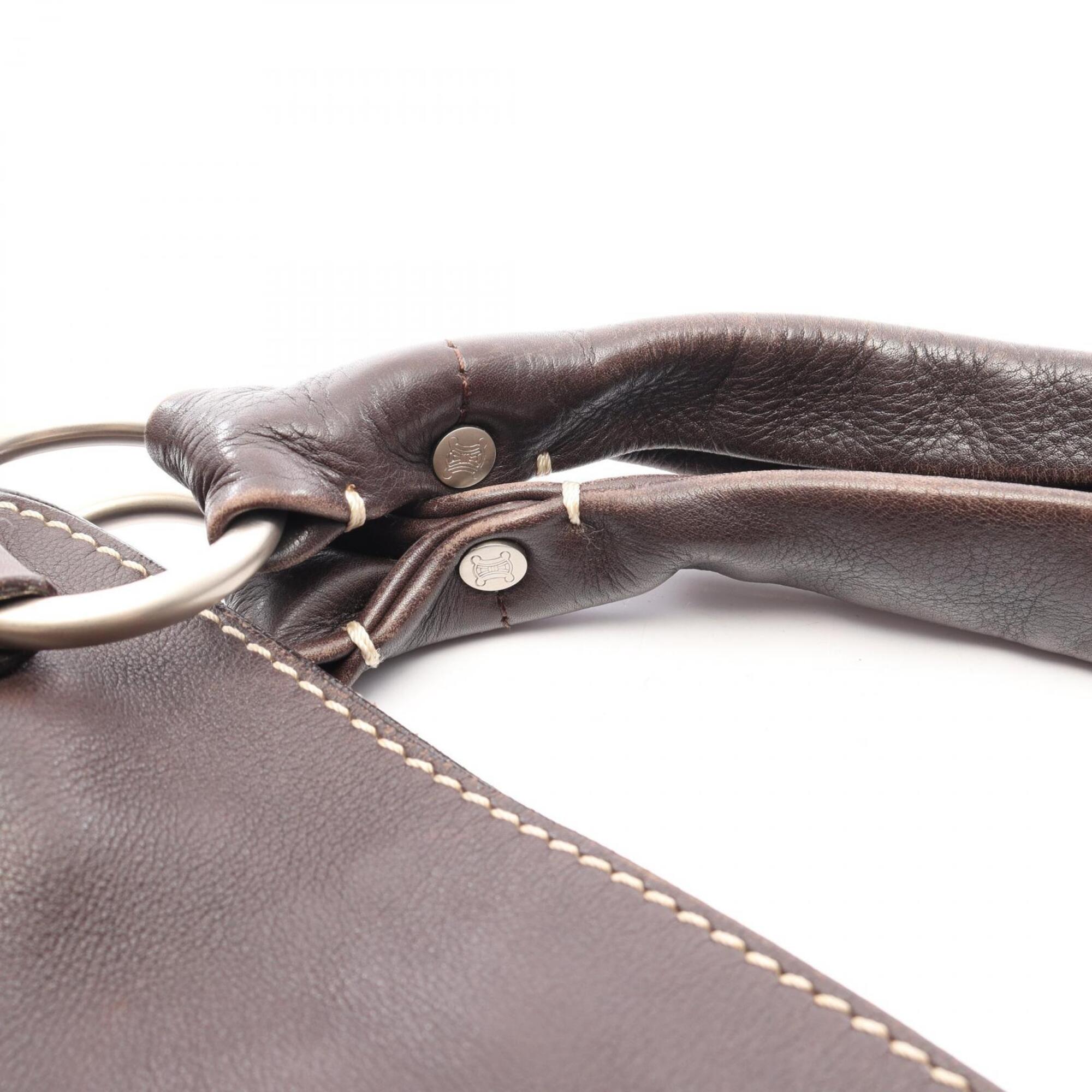 Celine Brown Leather Handbag (Pre-Owned)
