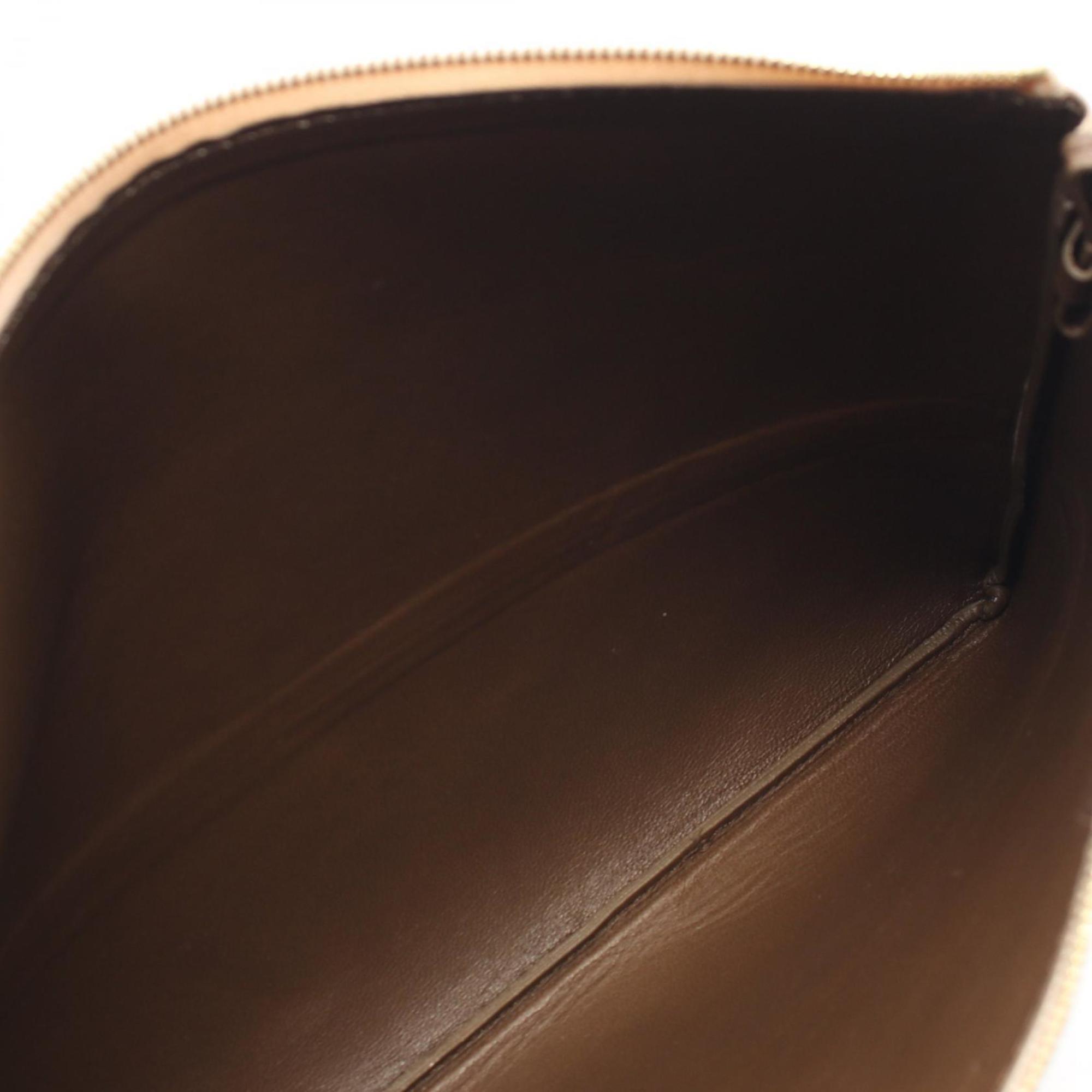 Celine Beige Leather Clutch Bag (Pre-Owned)