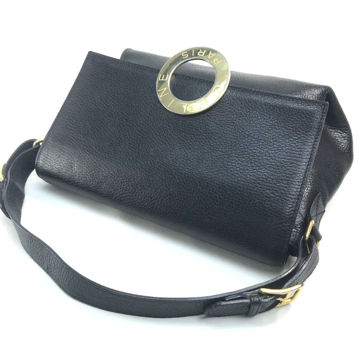 Celine Black Leather Handbag (Pre-Owned)