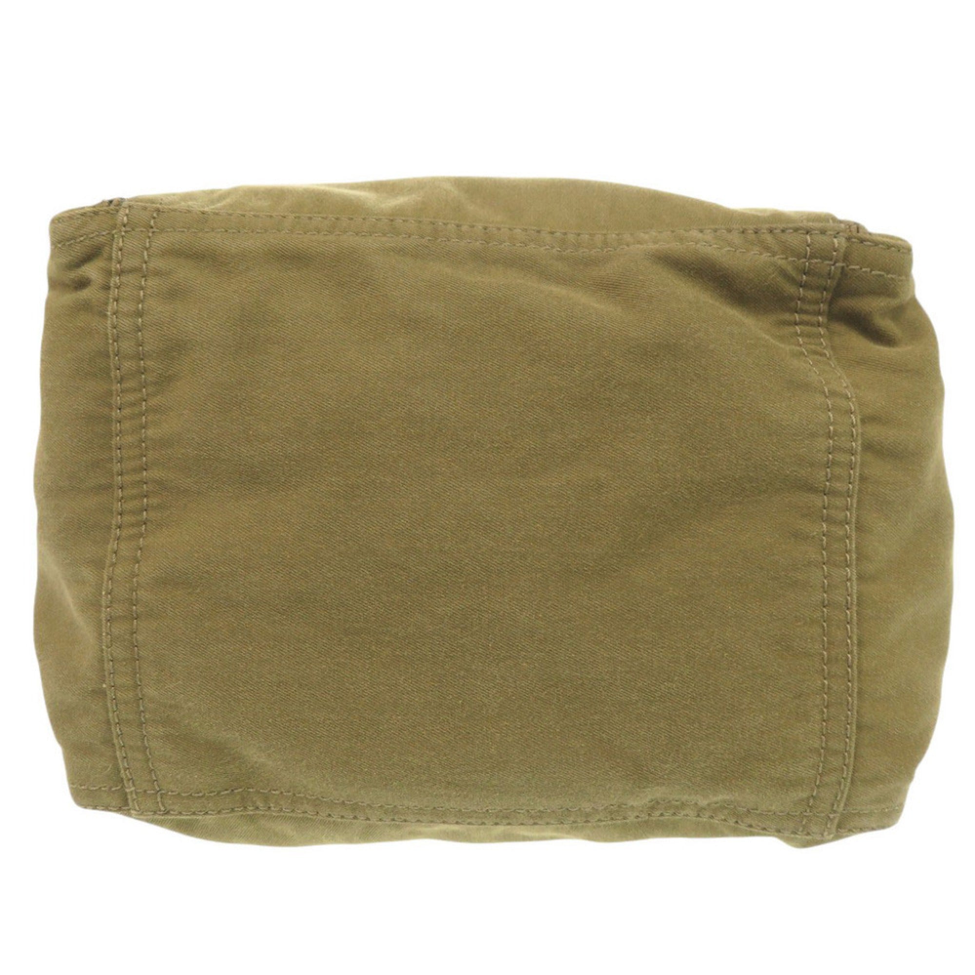 Yves Saint Laurent Khaki Canvas Tote Bag (Pre-Owned)