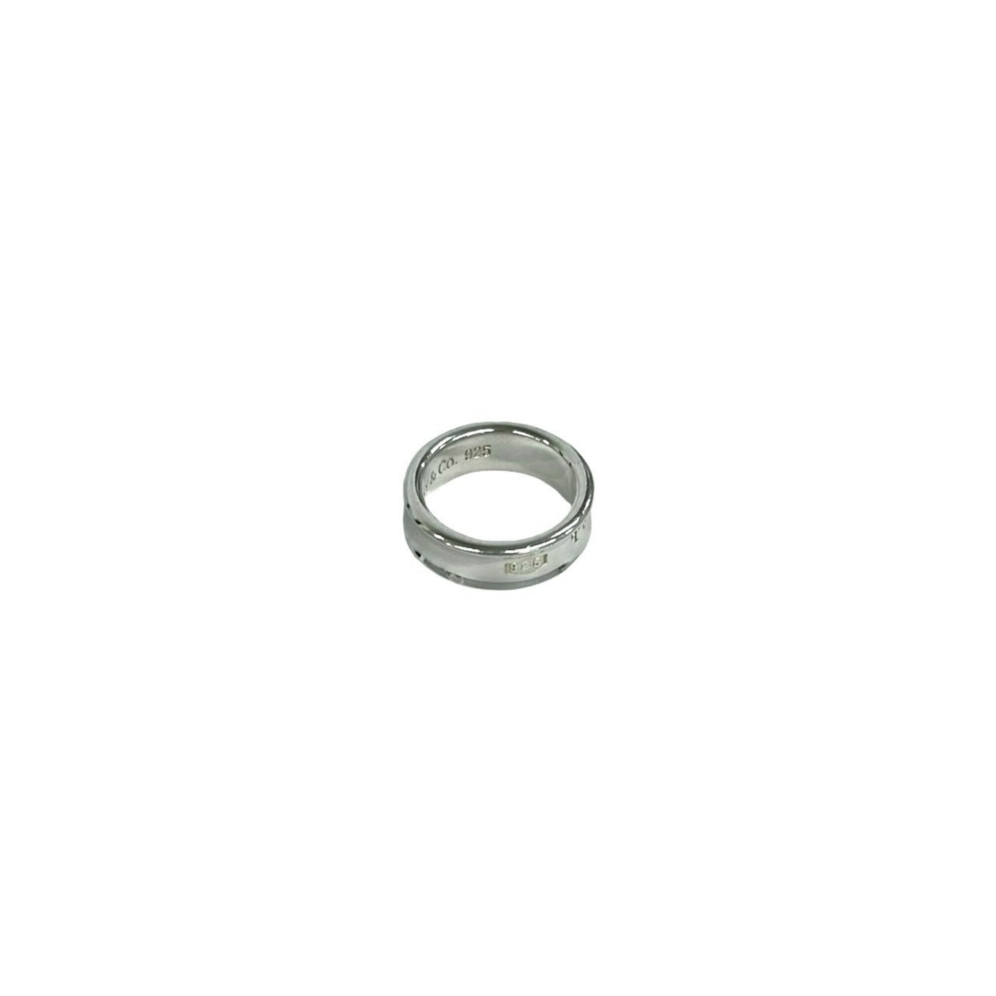 Tiffany Silver Silver 925 Band Ring (Pre-Owned)