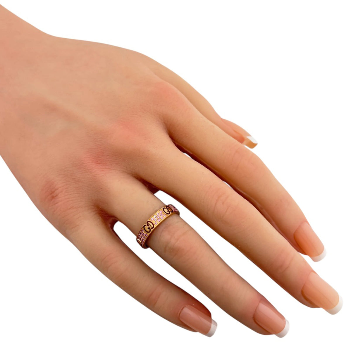 Gucci Pink Gold (18K) Band Ring (Pre-Owned)