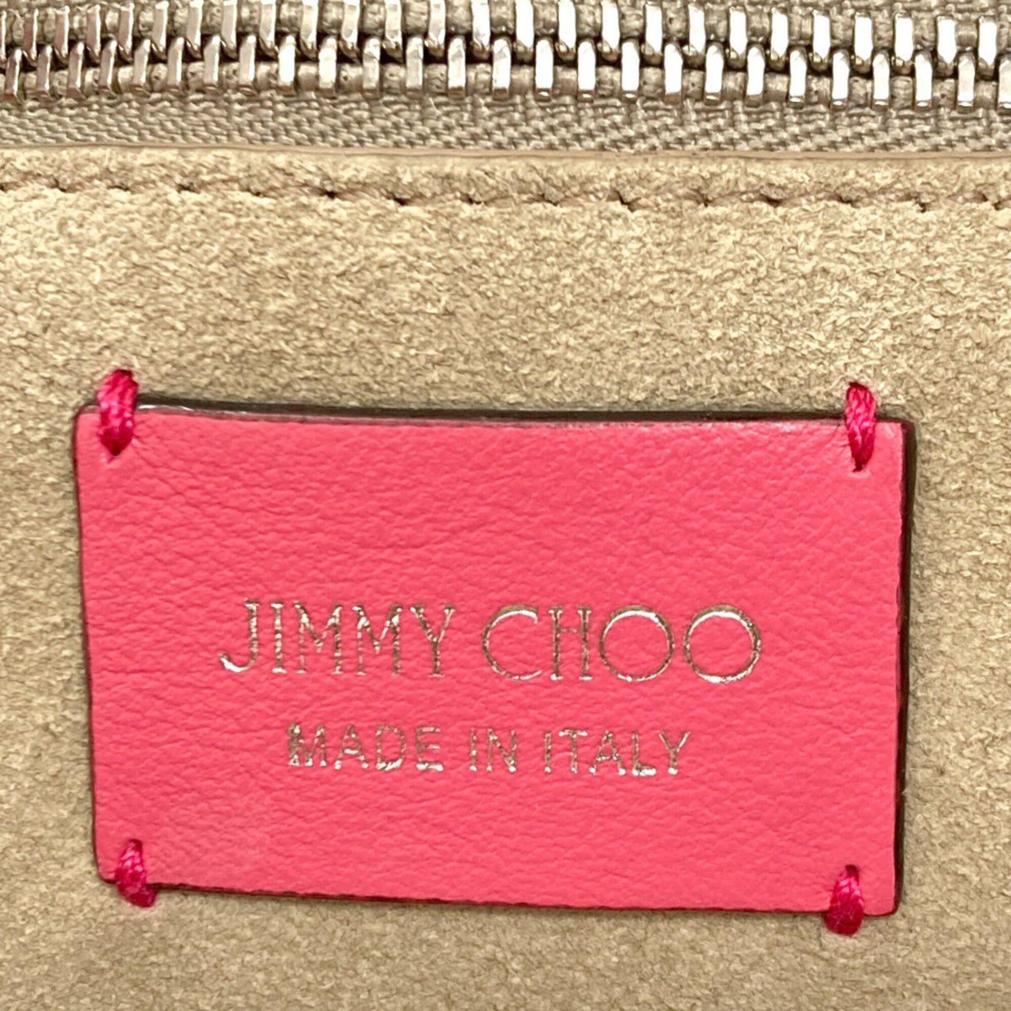 Jimmy Choo Pink Leather Handbag (Pre-Owned)