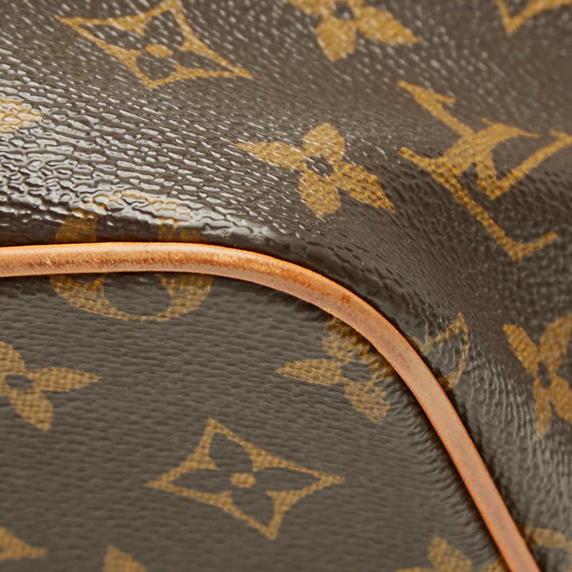 Louis Vuitton Brown Pvc Leather Handbag Shoulder Bag (Pre-Owned)