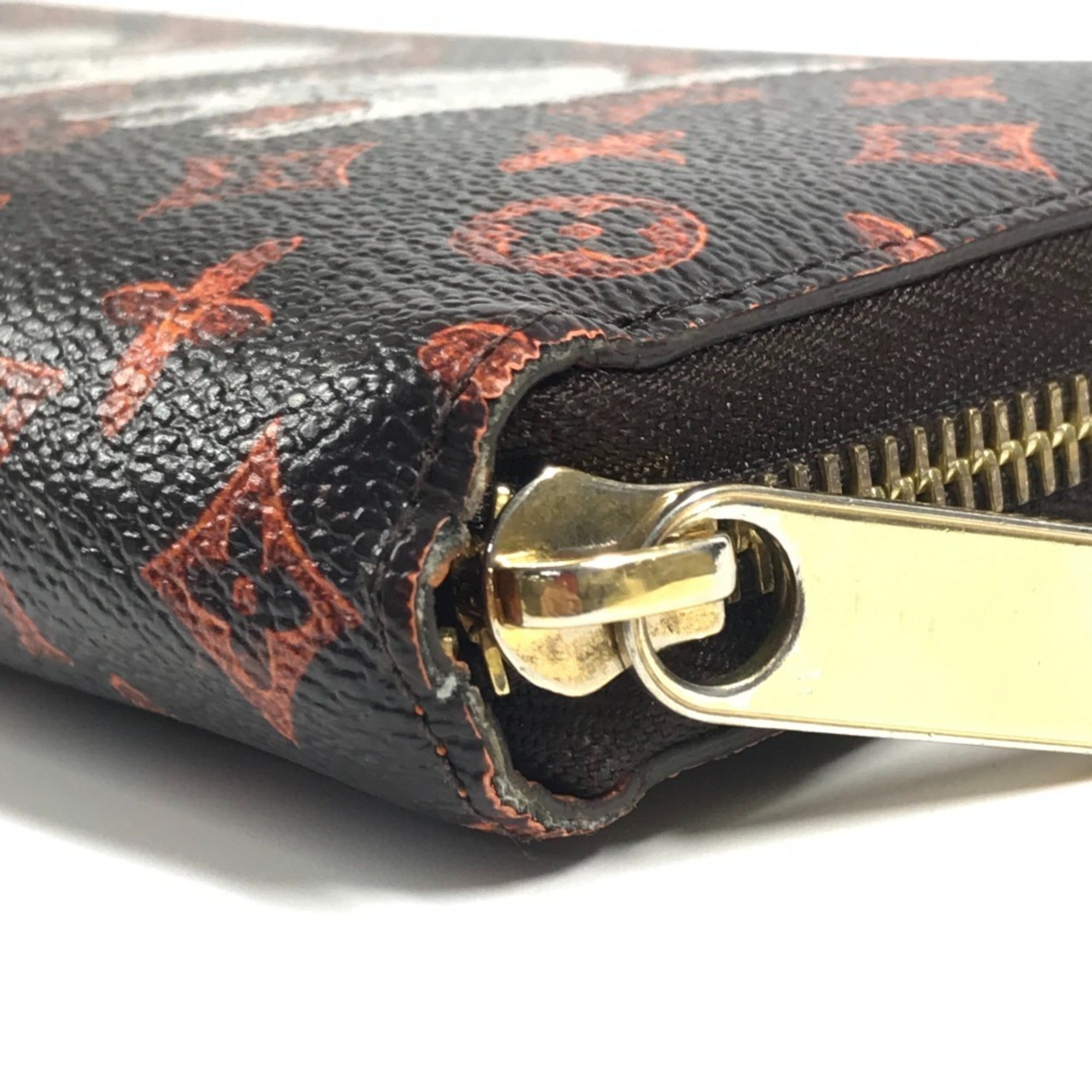 Louis Vuitton Brown Monogram Canvas Long Wallet (Bi-Fold) (Pre-Owned)