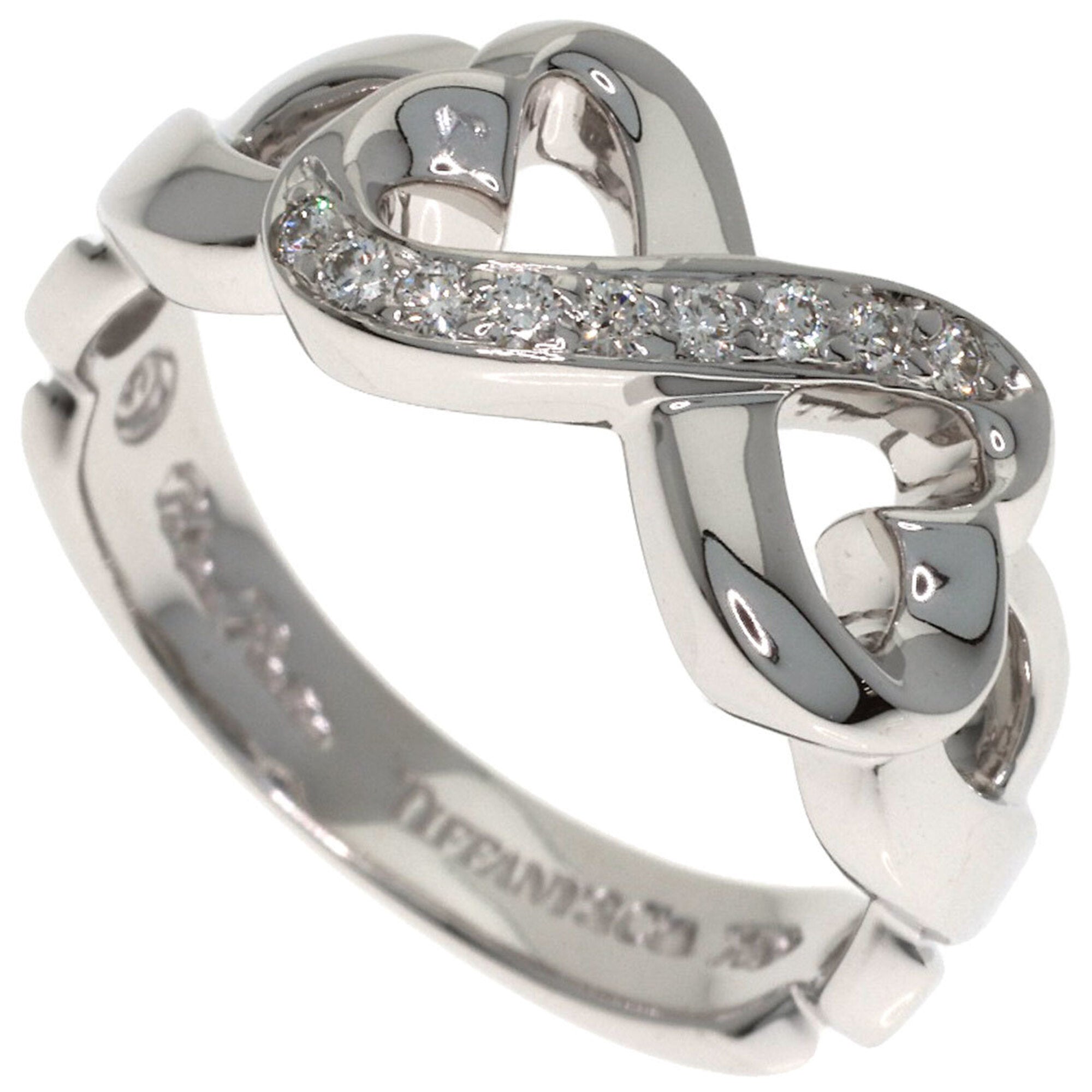 Tiffany White Gold (18K) Band Ring (Pre-Owned)