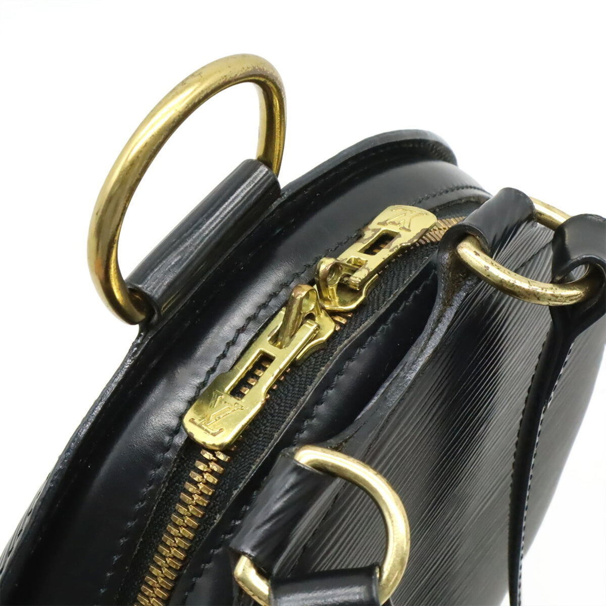Louis Vuitton Epi Black Noir Epi Leather Backpack (Pre-Owned)