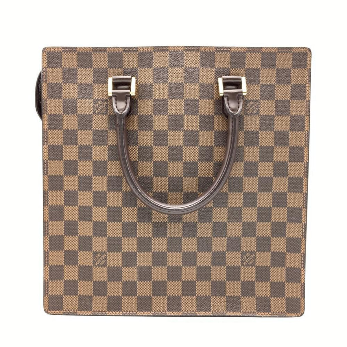 Louis Vuitton Brown Damier Canvas Handbag (Pre-Owned)