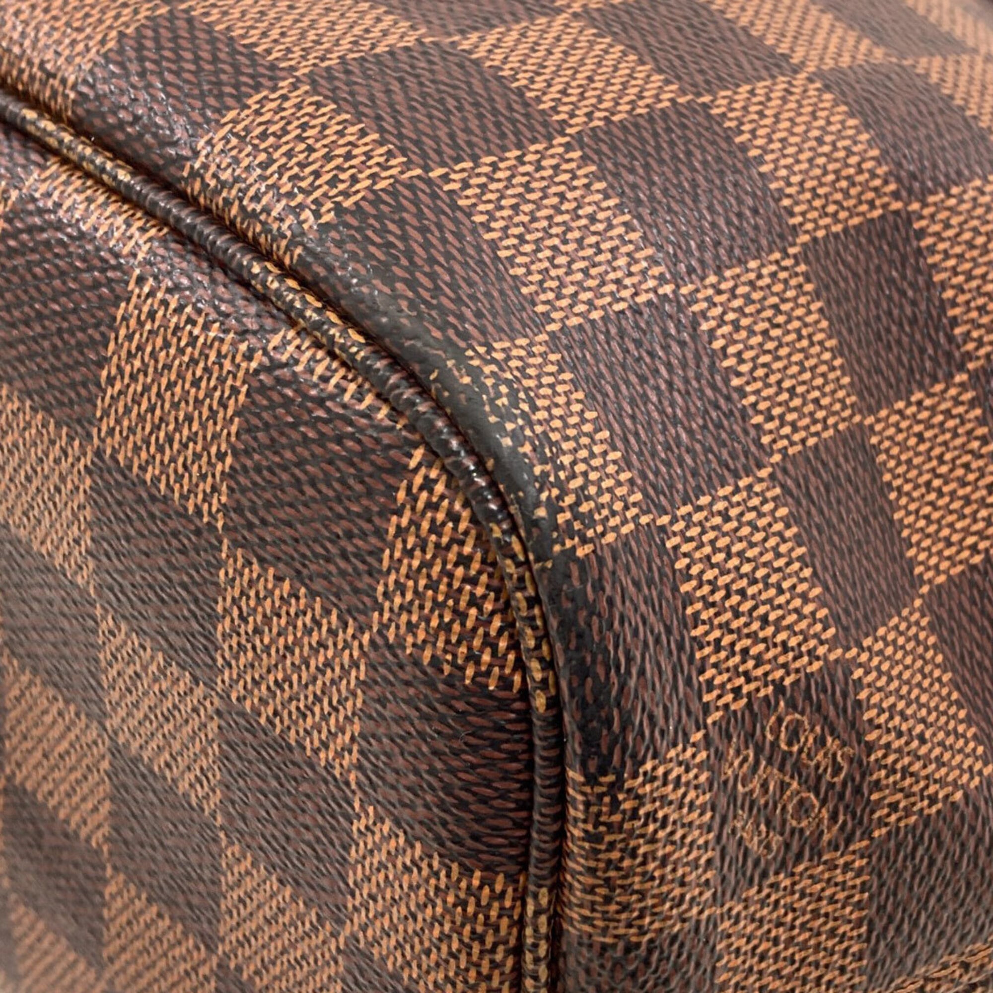 Louis Vuitton Damier Canvas Ebene Damier Canvas Handbag Pouch (Pre-Owned)