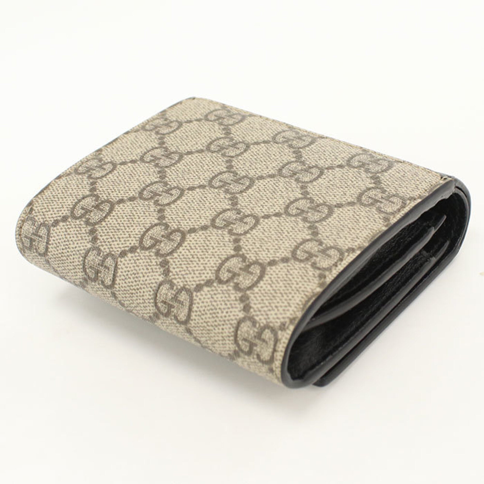 Gucci Beige Gg Supreme Wallet (Bi-Fold) (Pre-Owned)