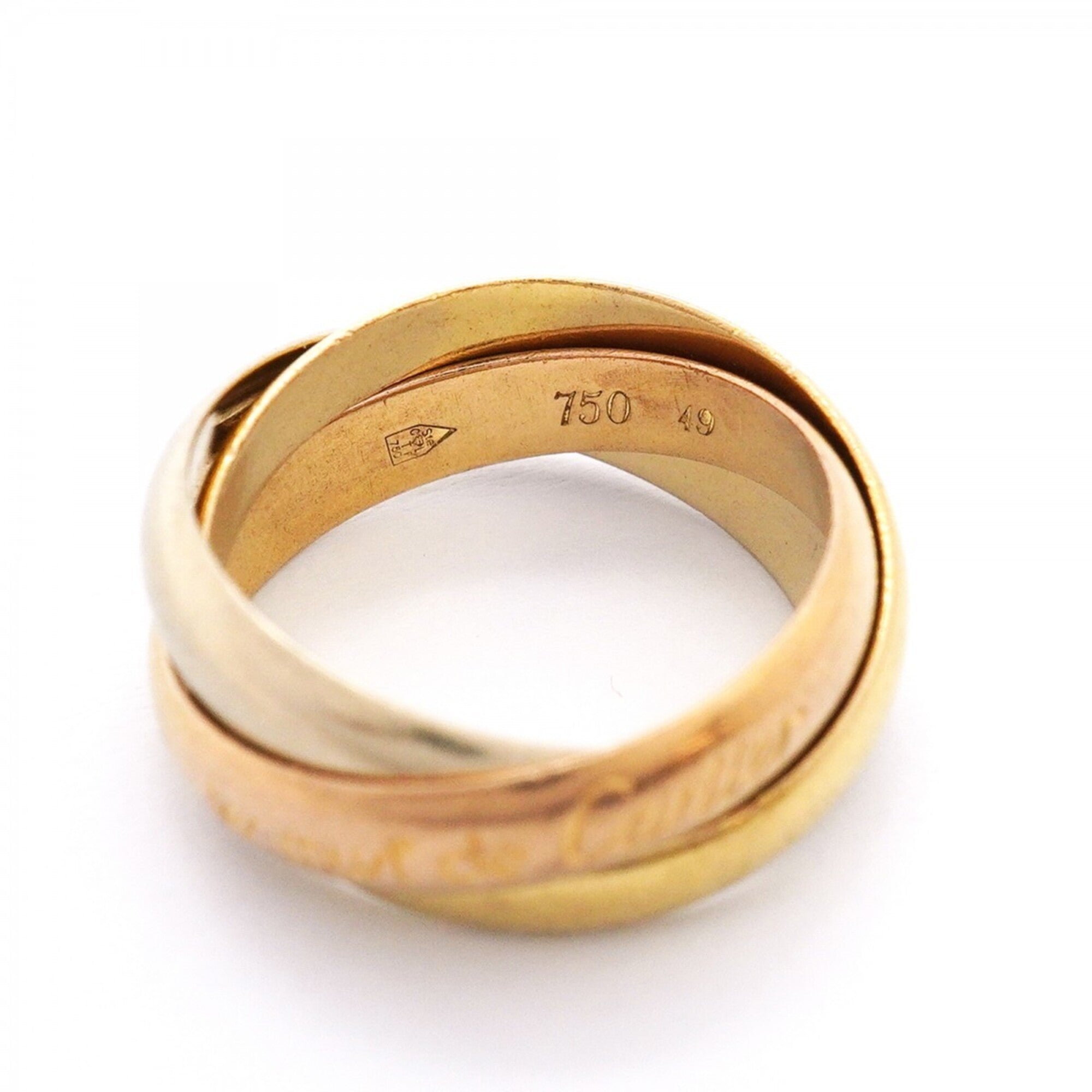 Cartier Yellow Gold (18K) Pink Gold (18K) White Gold (18K) Band Ring (Pre-Owned)