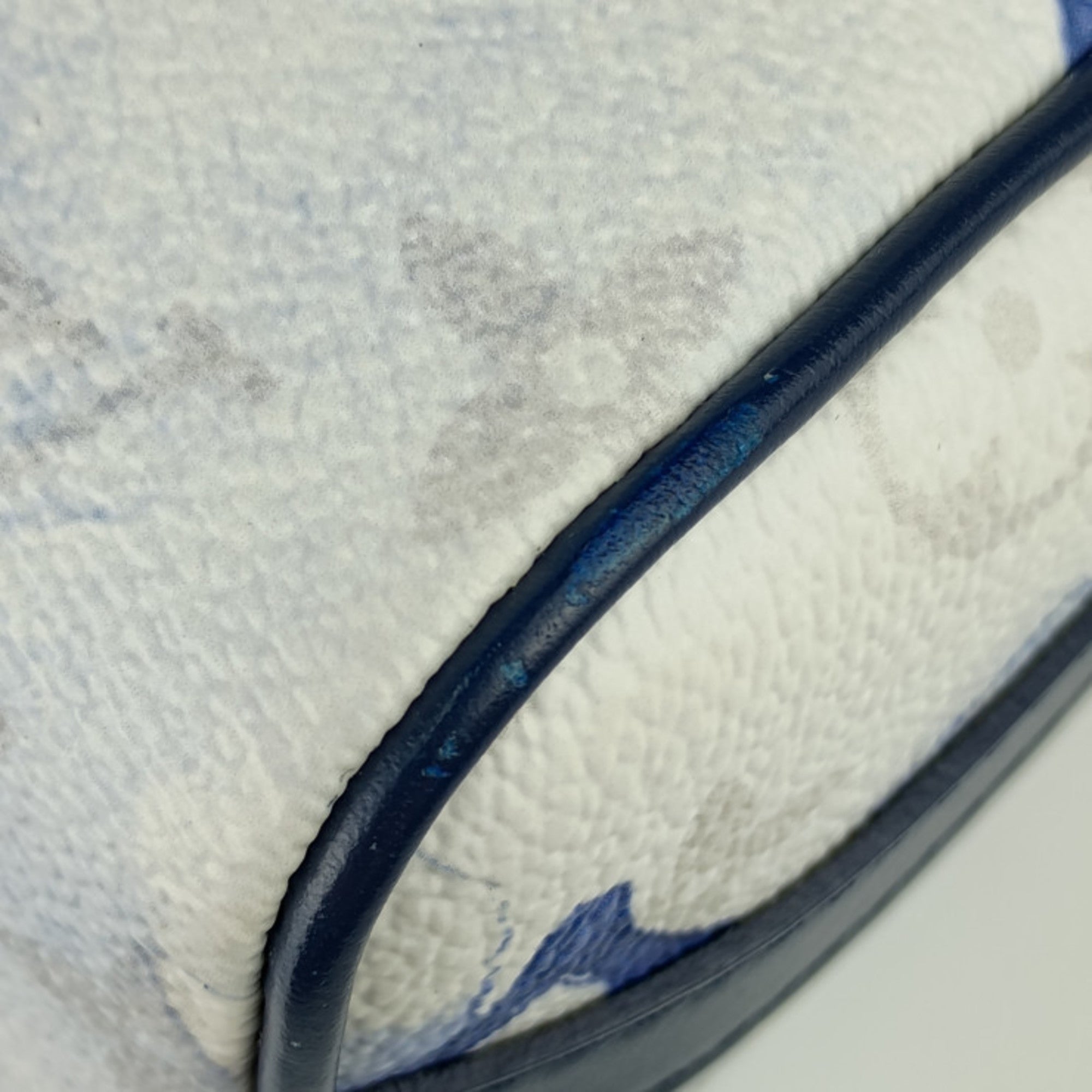 Louis Vuitton Blue Monogram White Monogram Handbag Shoulder Bag (Pre-Owned)