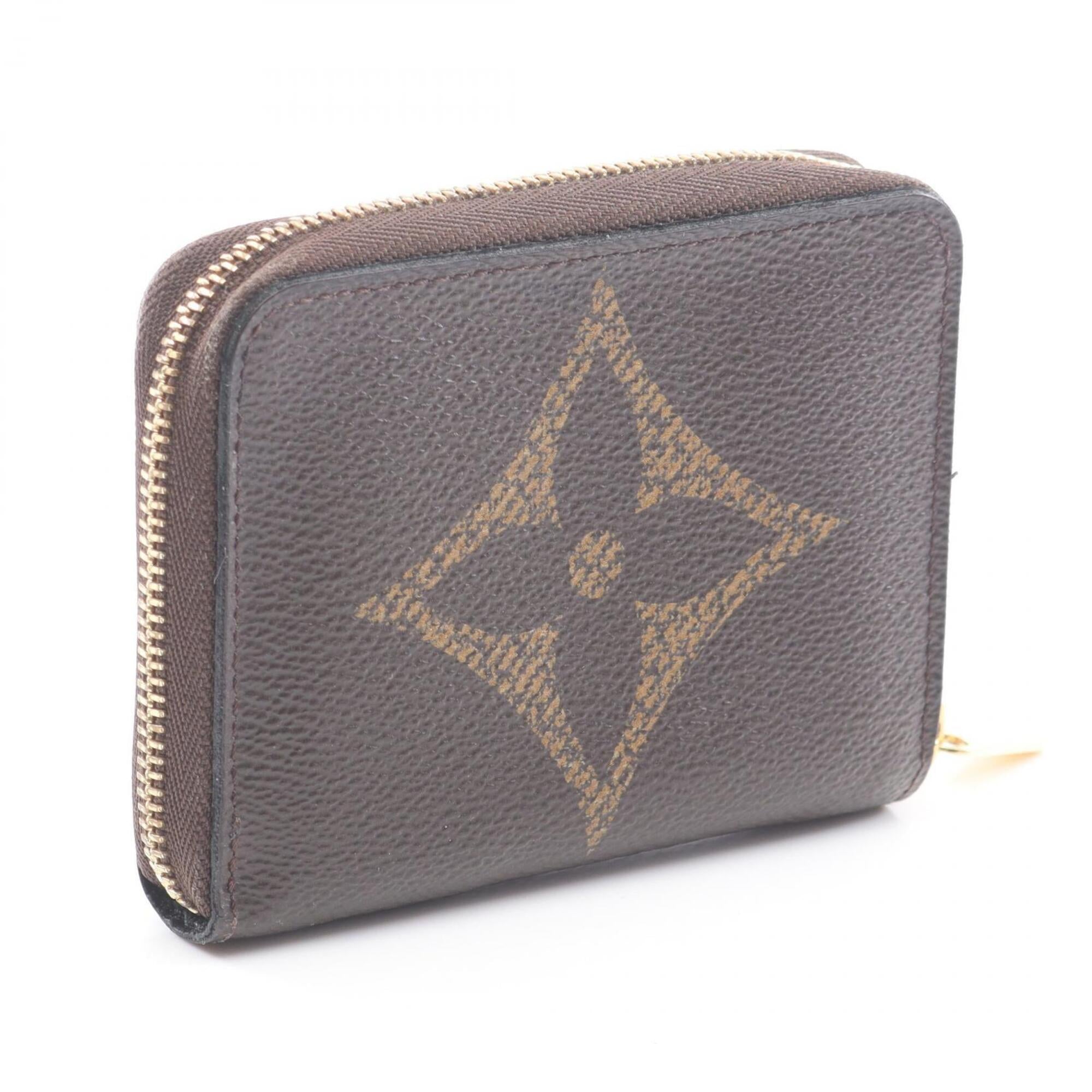 Louis Vuitton Brown Pvc Coin Purse/Coin Case (Pre-Owned)