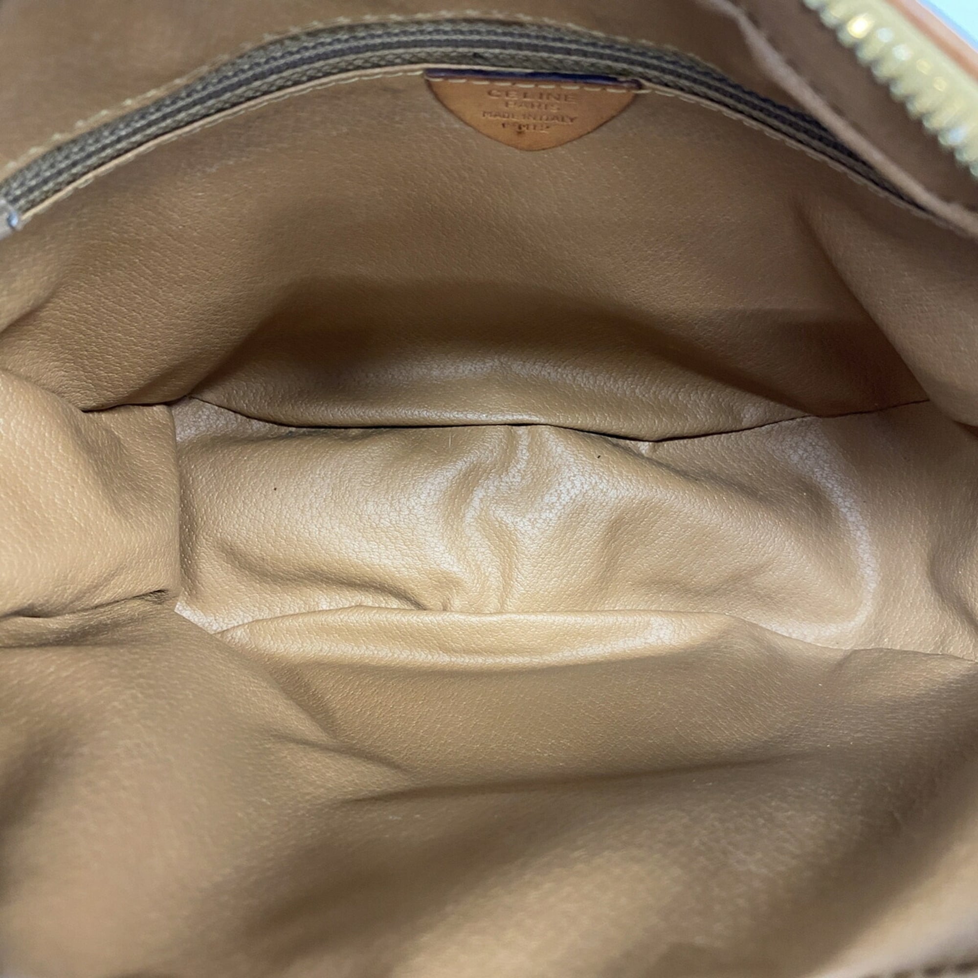 Celine Brown Pvc Shoulder Bag (Pre-Owned)