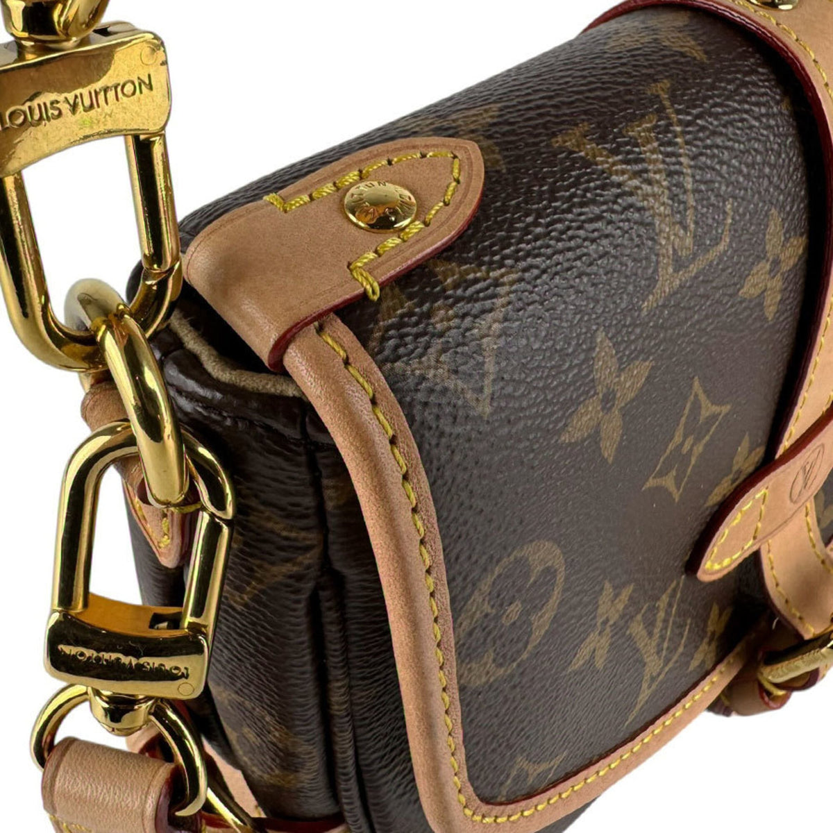 Louis Vuitton Brown Monogram Monogram Handbag Shoulder Bag (Pre-Owned)