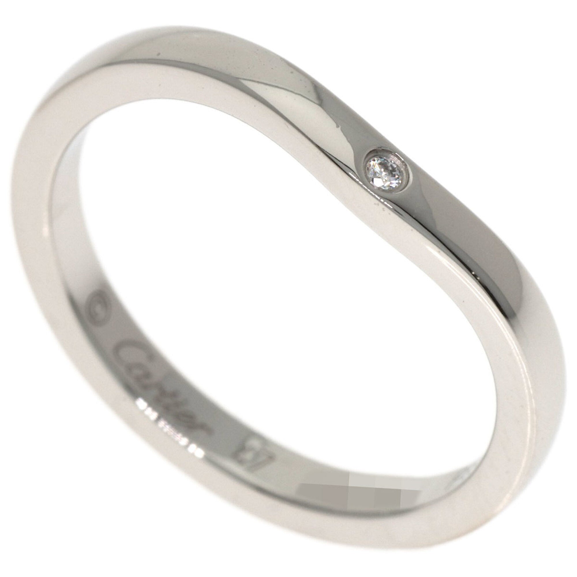 Cartier Platinum 950 Band Ring (Pre-Owned)