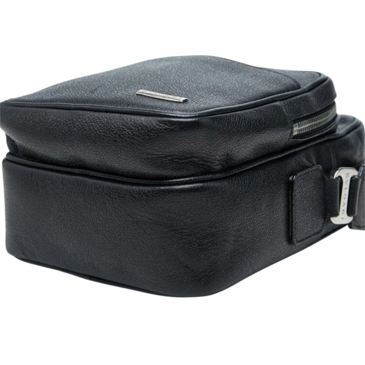Bvlgari Black Leather Shoulder Bag (Pre-Owned)
