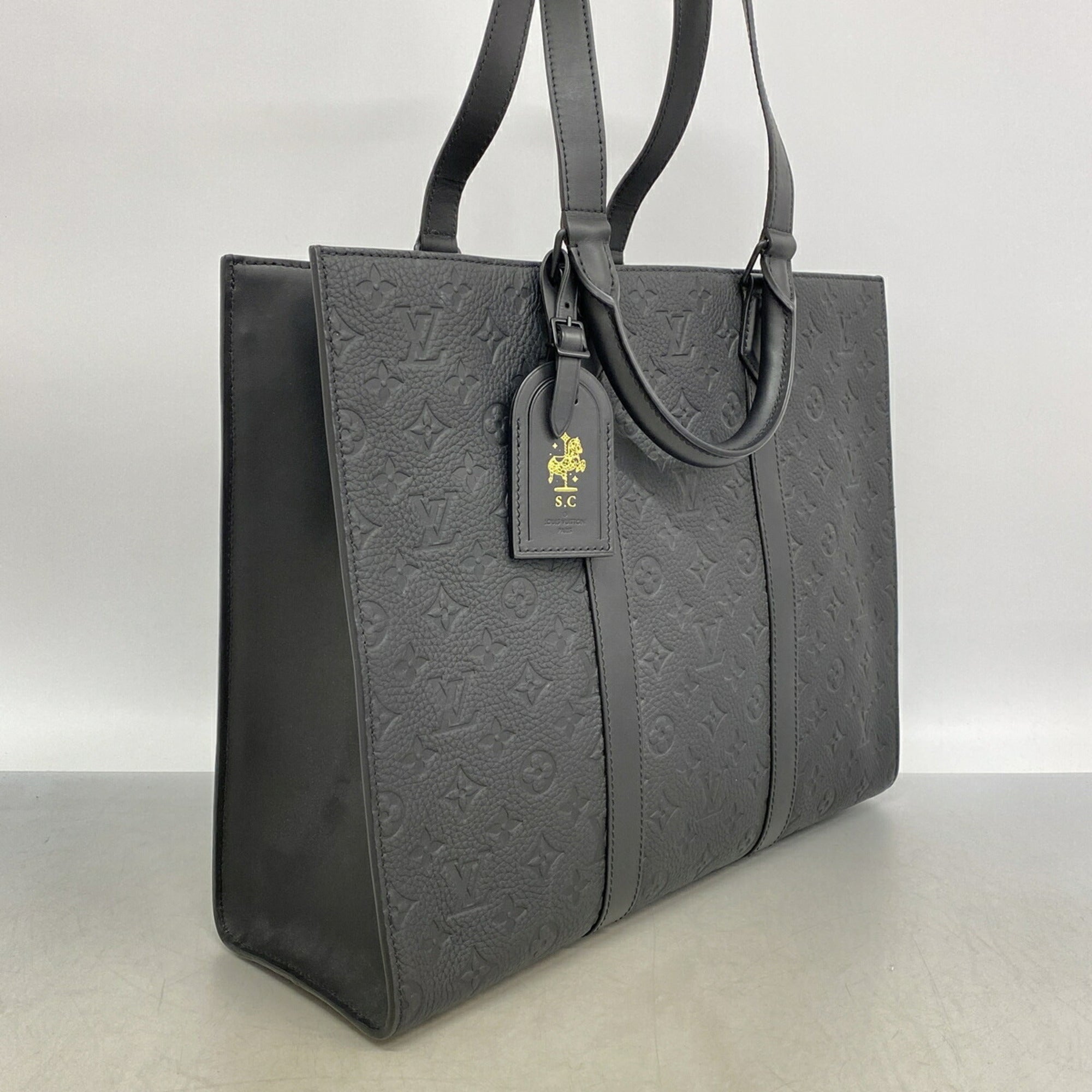 Louis Vuitton Black Tote Bag (Pre-Owned)