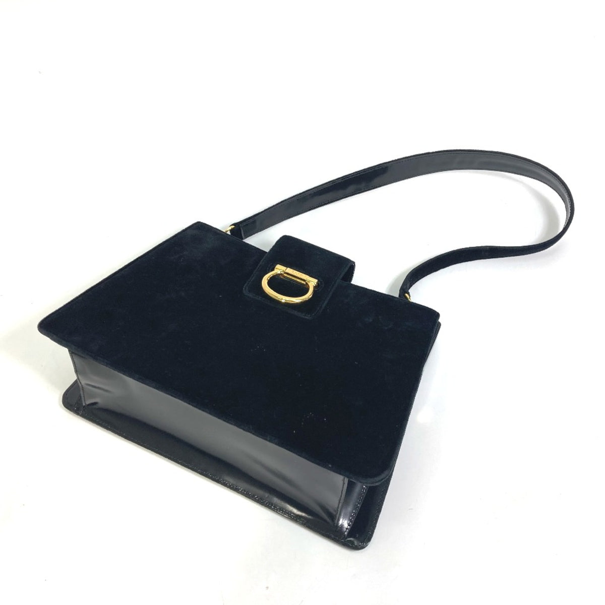 Celine Black Leather Shoulder Bag (Pre-Owned)