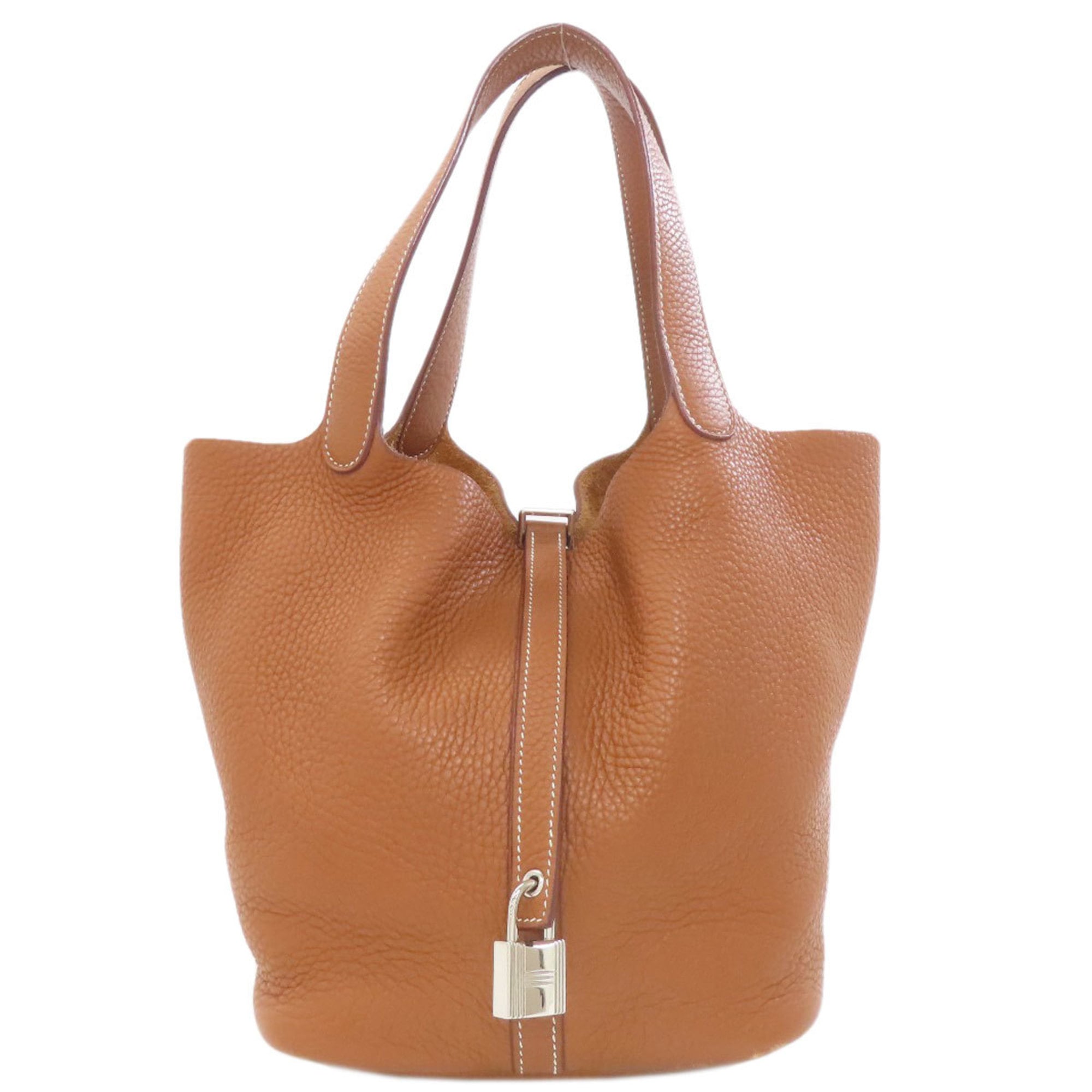 Hermes Gold Handbag (Pre-Owned)