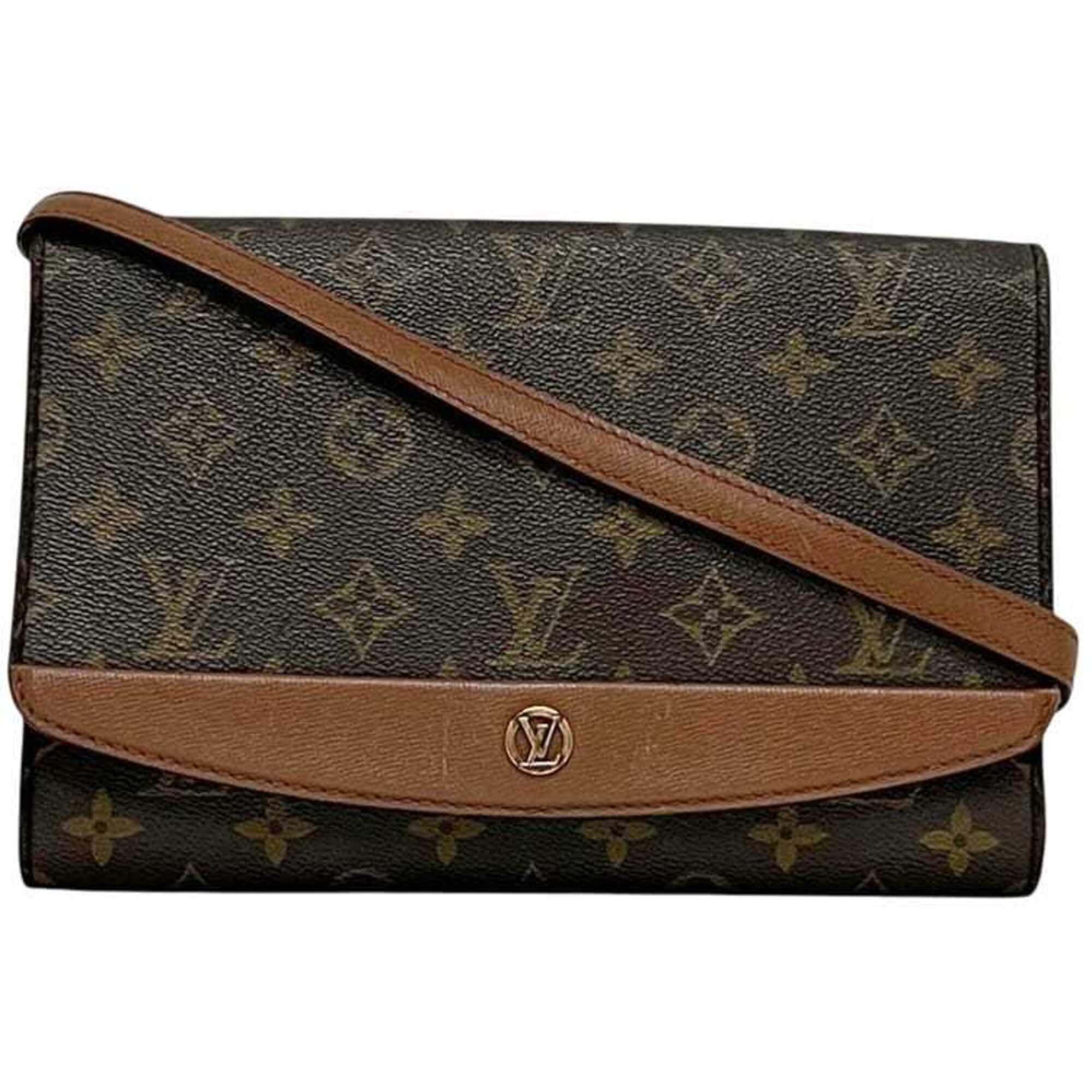 Louis Vuitton Monogram Brown Monogram Shoulder Bag (Pre-Owned)